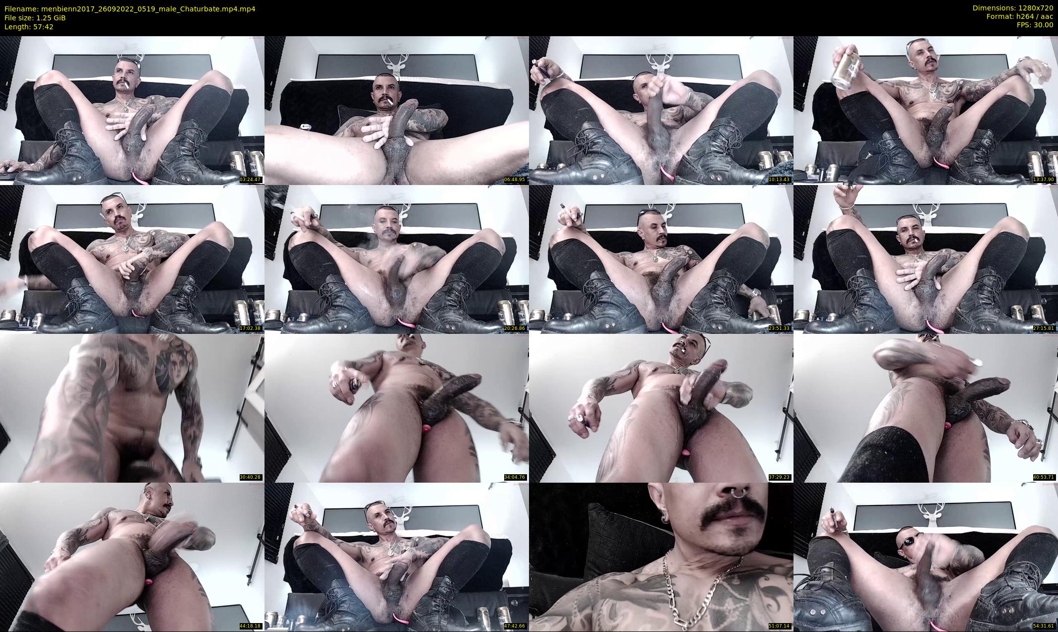 menbienn2017 — 58 minute Chaturbate male cam show recording, 720p, Sep 26, 2022