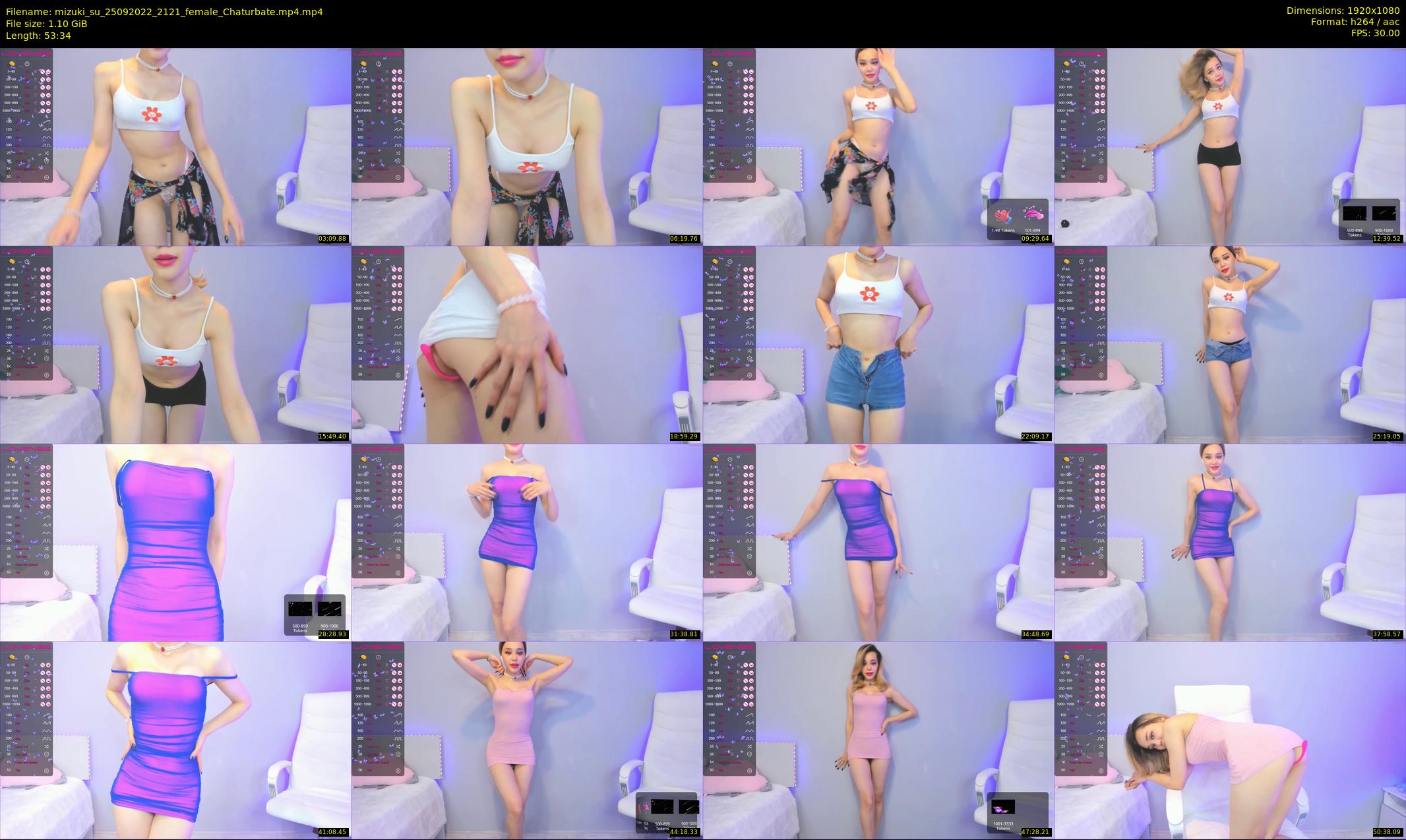 mizuki_su — 54 minute Chaturbate female cam show recording, 1080p, Sep 25, 2022
