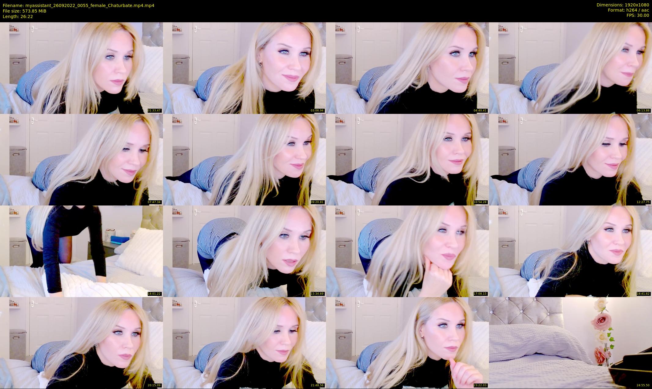 myassistant — 27 minute Chaturbate female cam show recording, 1080p, Sep 26, 2022