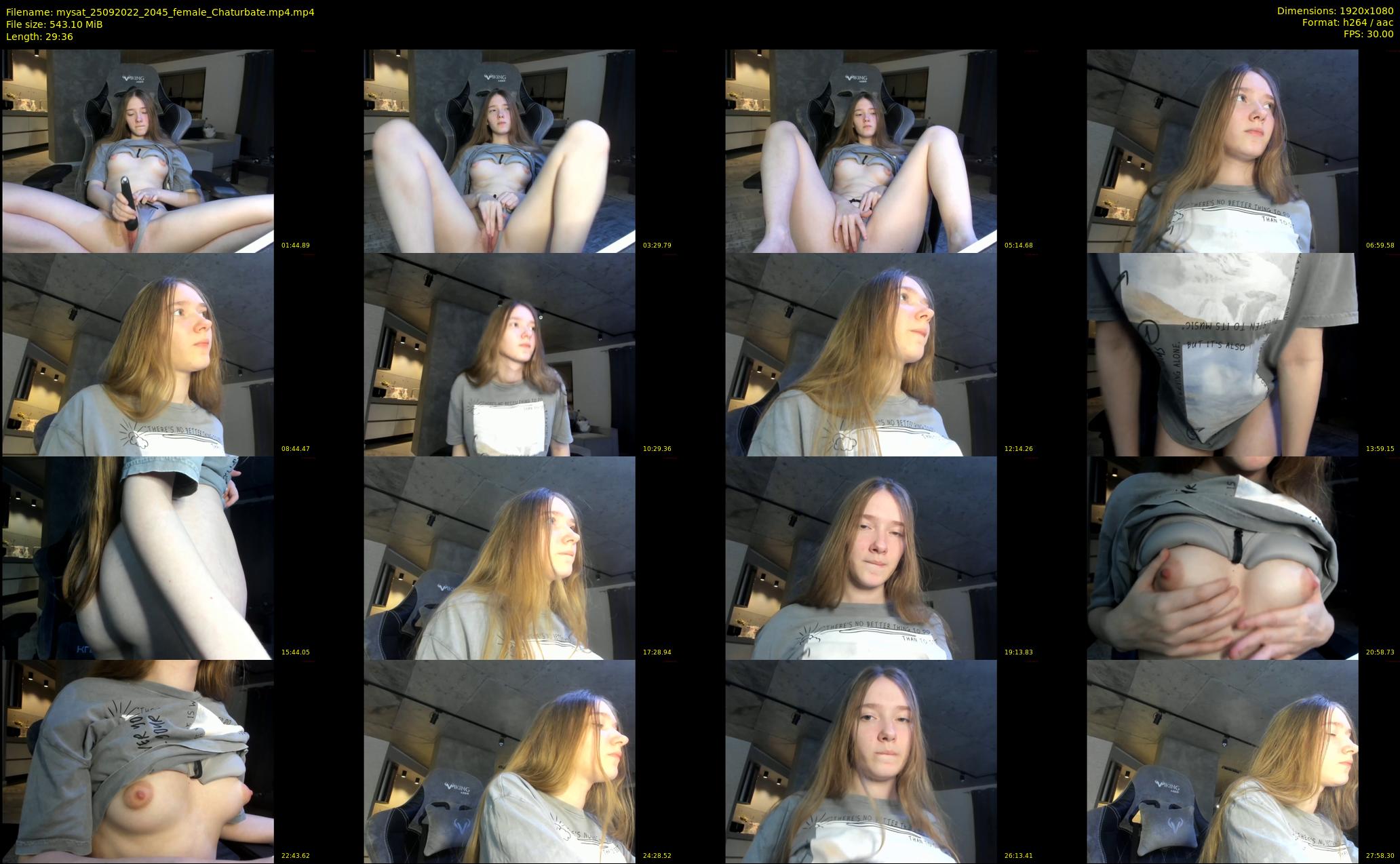 mysat — 30 minute Chaturbate female cam show recording, 1080p, Sep 25, 2022