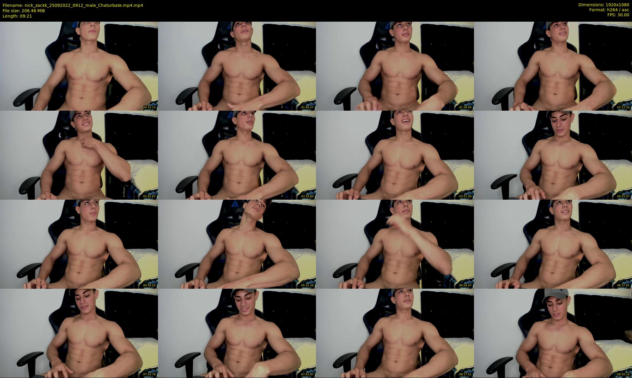 nick_zackk — 10 minute Chaturbate male cam show recording, 1080p, Sep 25, 2022
