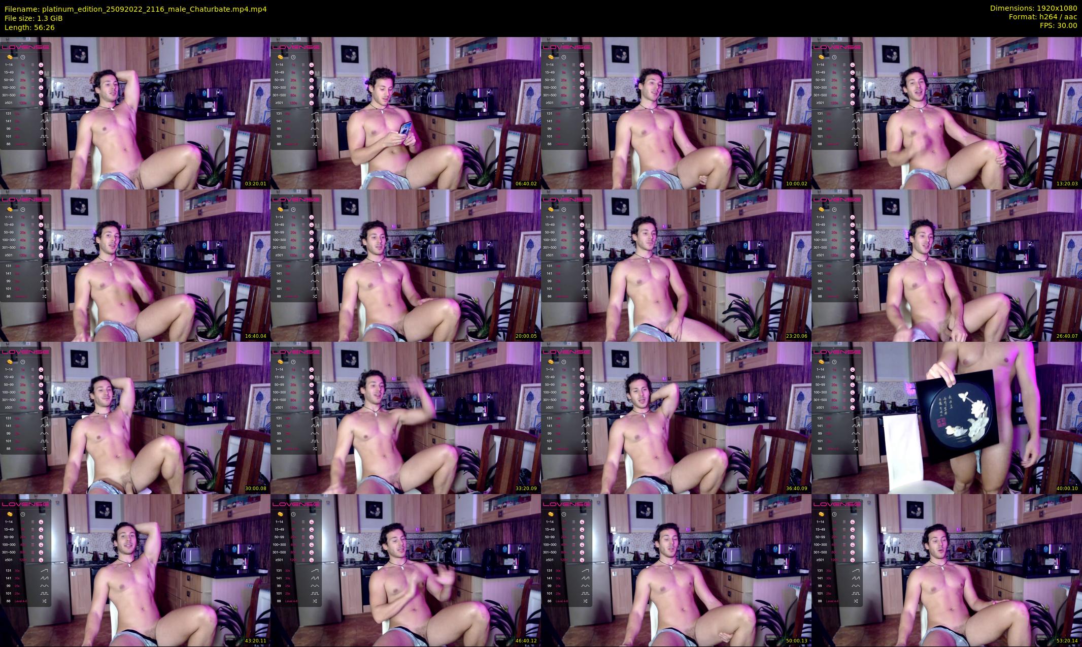 platinum_edition — 57 minute Chaturbate male cam show recording, 1080p, Sep 25, 2022