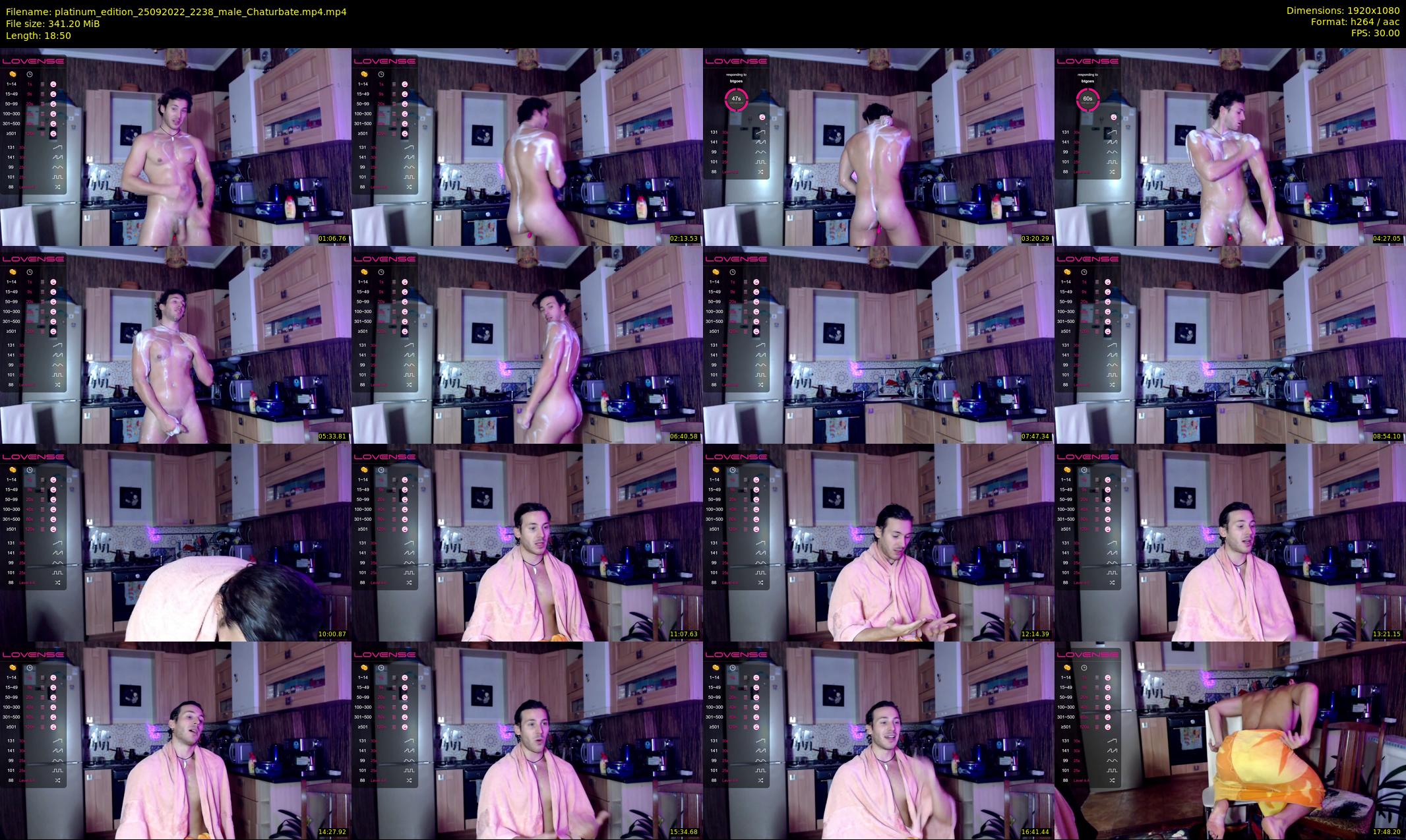 platinum_edition — 19 minute Chaturbate male cam show recording, 1080p, Sep 25, 2022