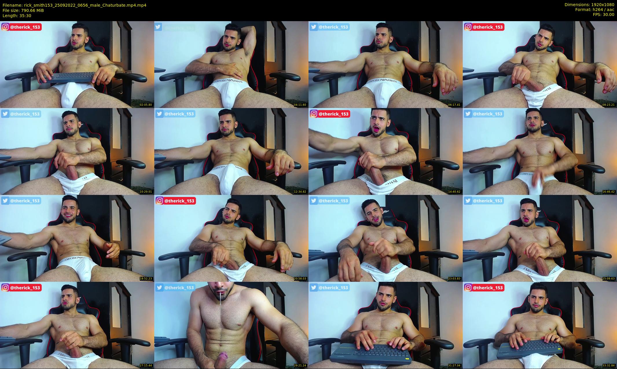 rick_smith153 — 36 minute Chaturbate male cam show recording, 1080p, Sep 25, 2022