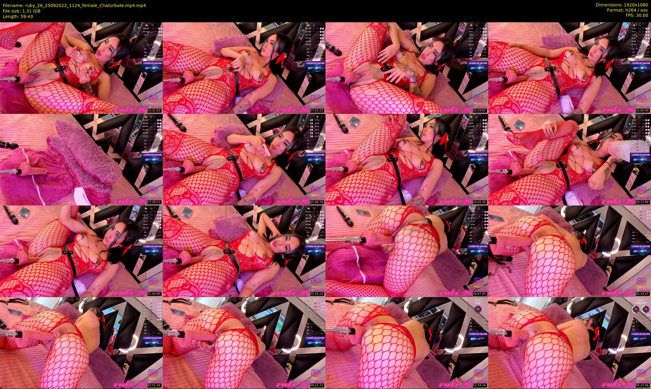ruby_26 — 60 minute Chaturbate female cam show recording, 1080p, Sep 25, 2022