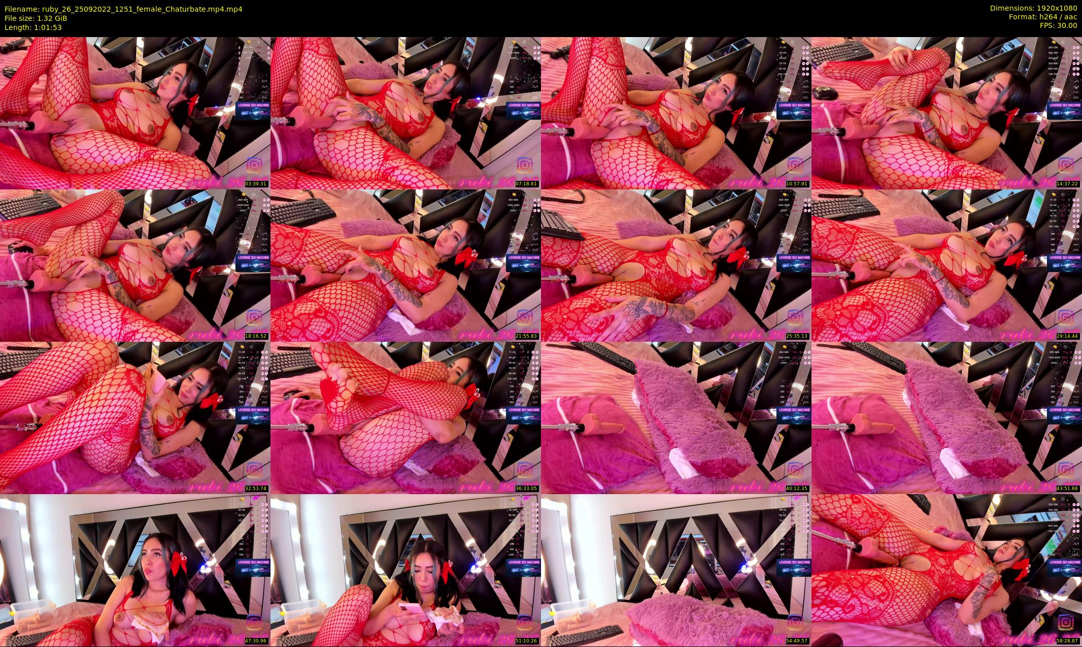 ruby_26 — 62 minute Chaturbate female cam show recording, 1080p, Sep 25, 2022