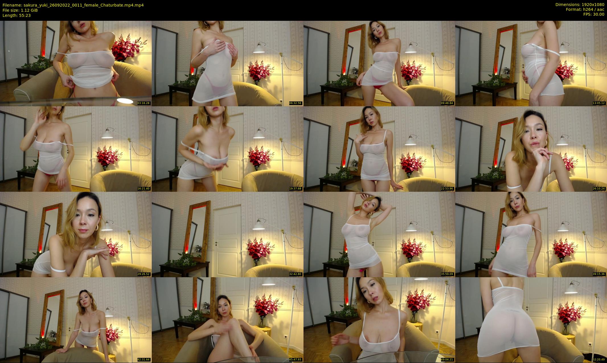 sakura_yuki — 56 minute Chaturbate female cam show recording, 1080p, Sep 26, 2022