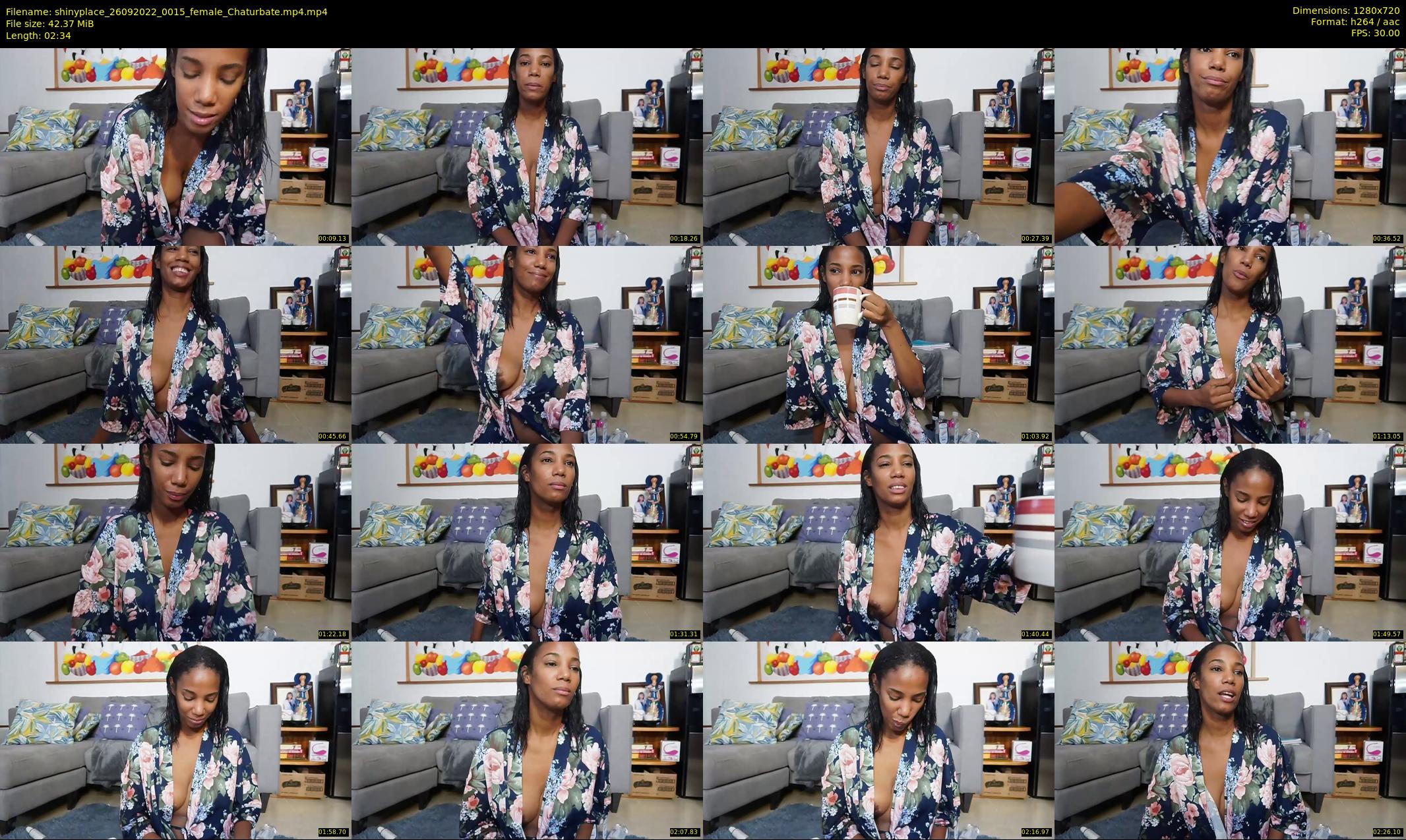 shinyplace — 3 minute Chaturbate couple cam show recording, 720p, Sep 26, 2022