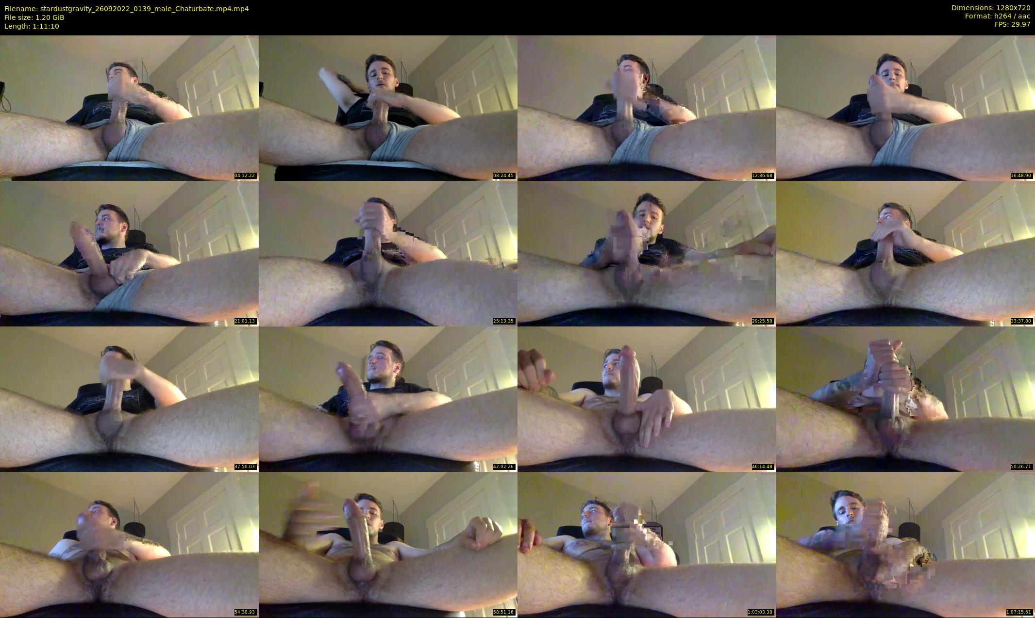 stardustgravity — 72 minute Chaturbate male cam show recording, 720p, Sep 26, 2022