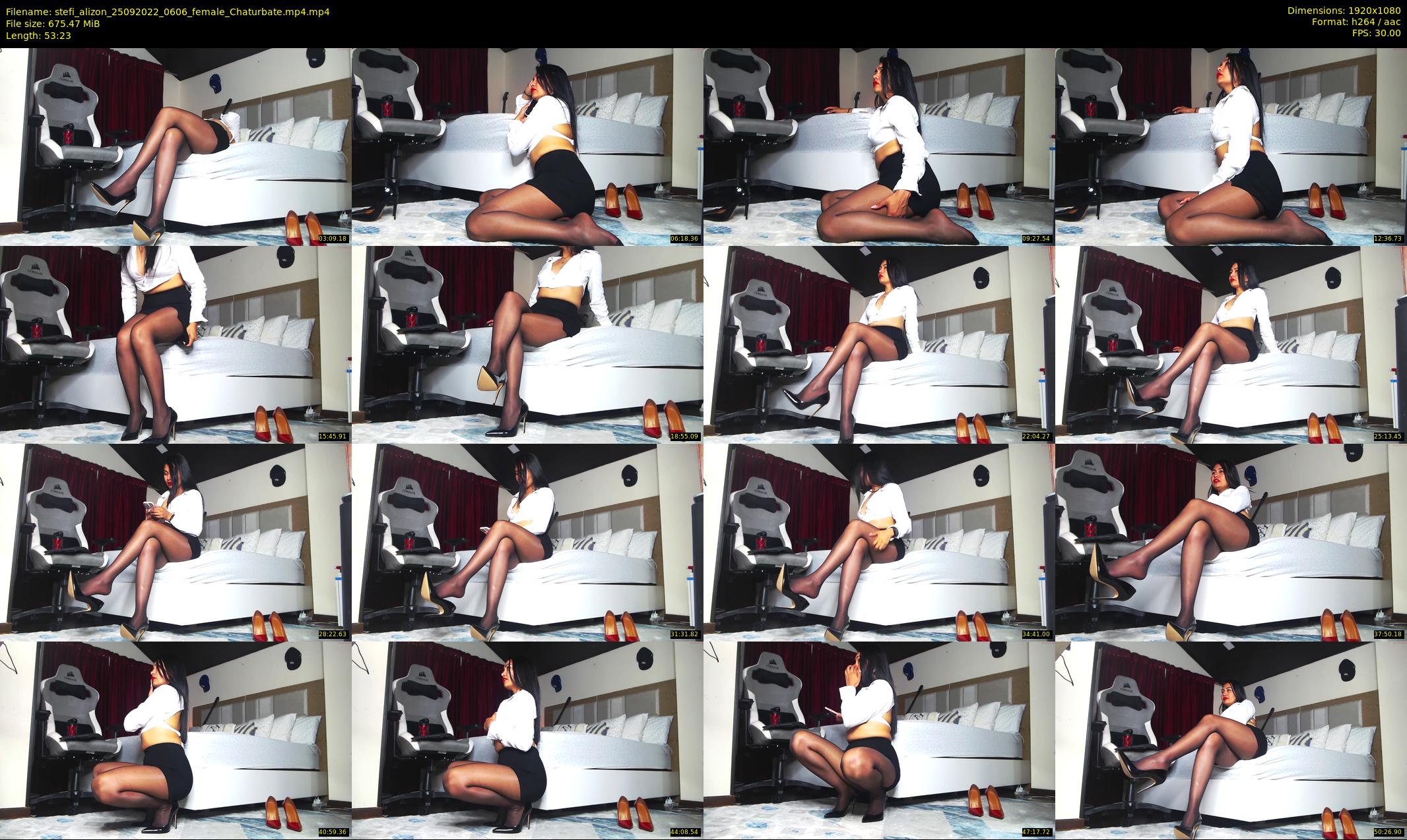 stefi_alizon — 54 minute Chaturbate female cam show recording, 1080p, Sep 25, 2022