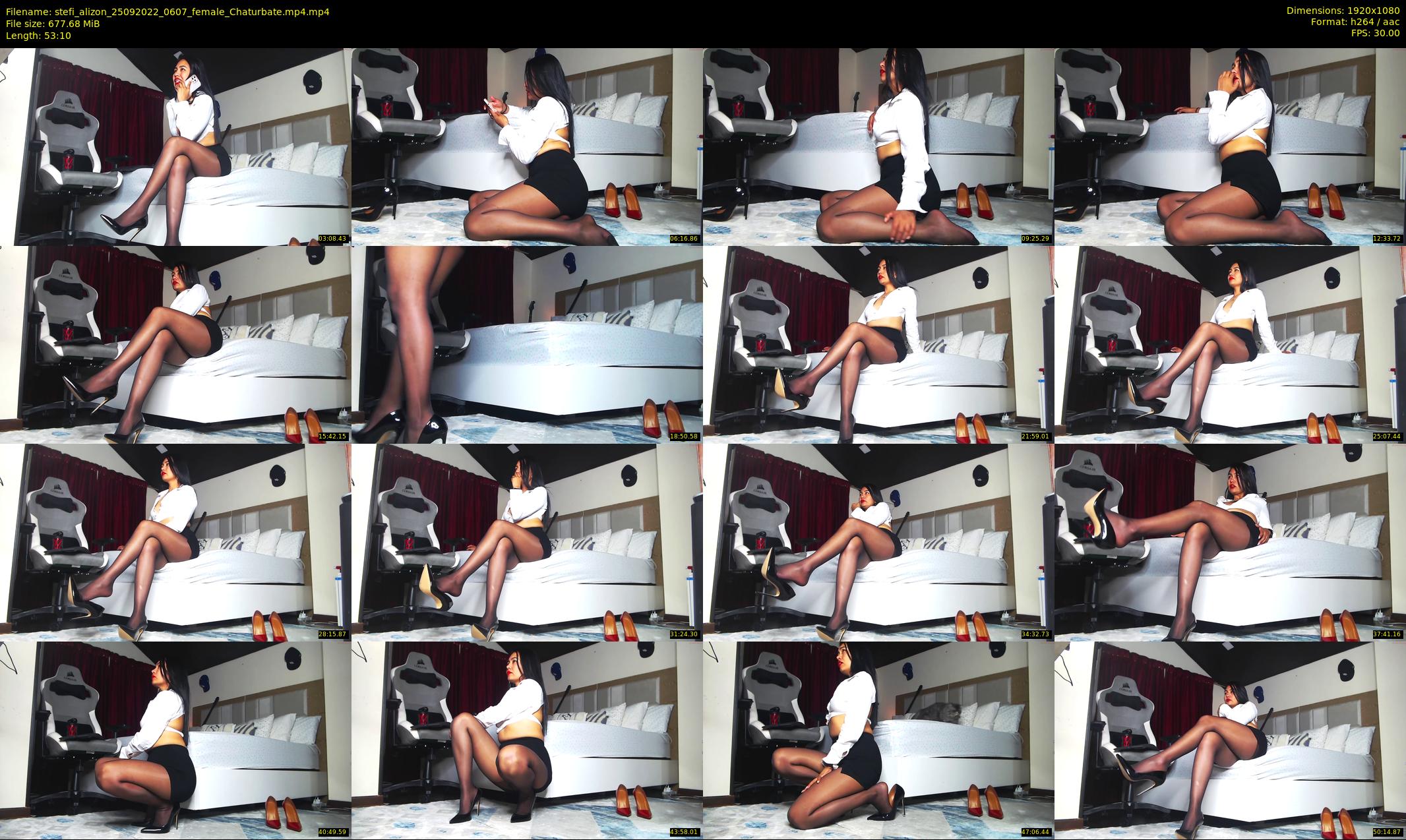 stefi_alizon — 54 minute Chaturbate female cam show recording, 1080p, Sep 25, 2022
