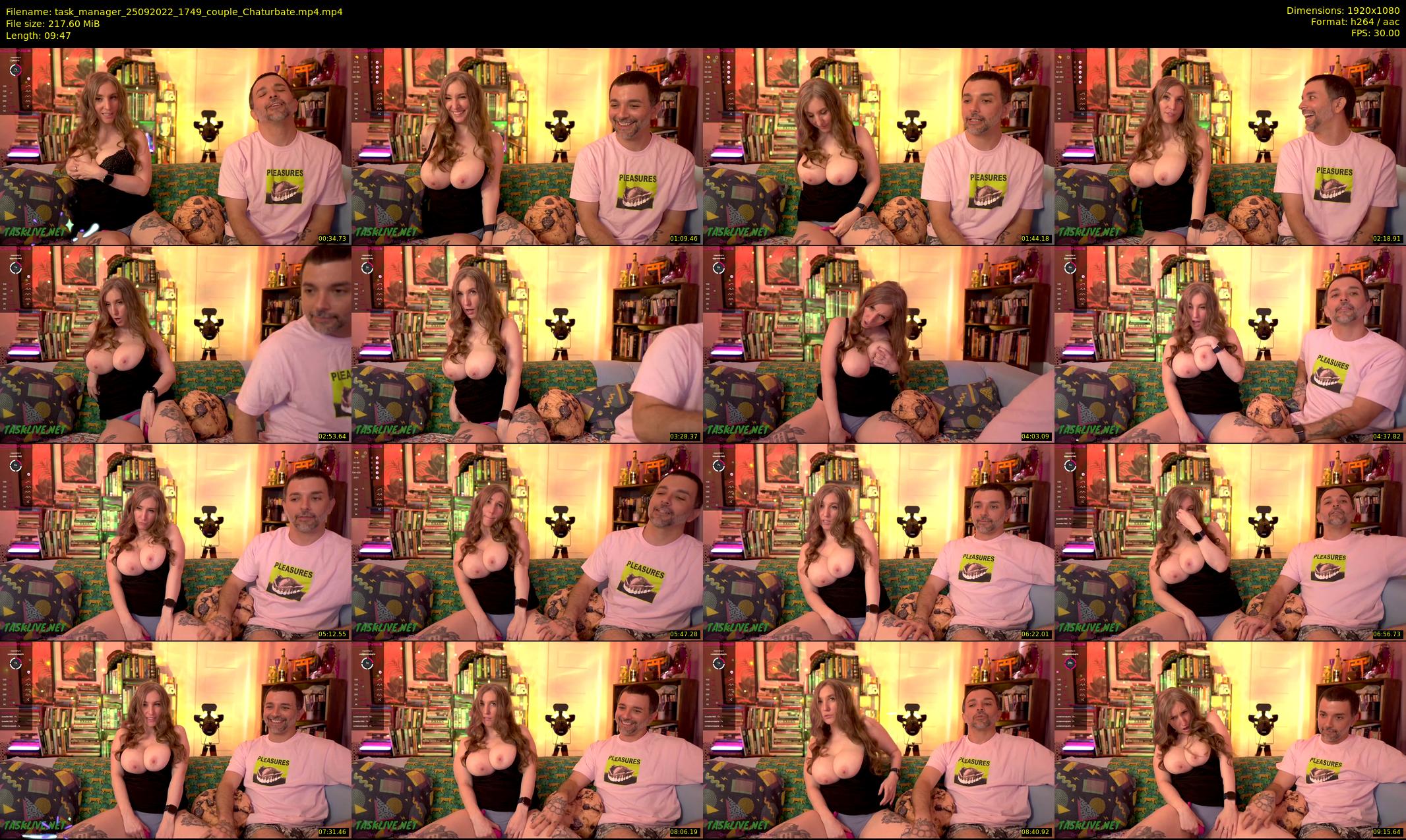 task_manager — 10 minute Chaturbate couple cam show recording, 1080p, Sep 25, 2022
