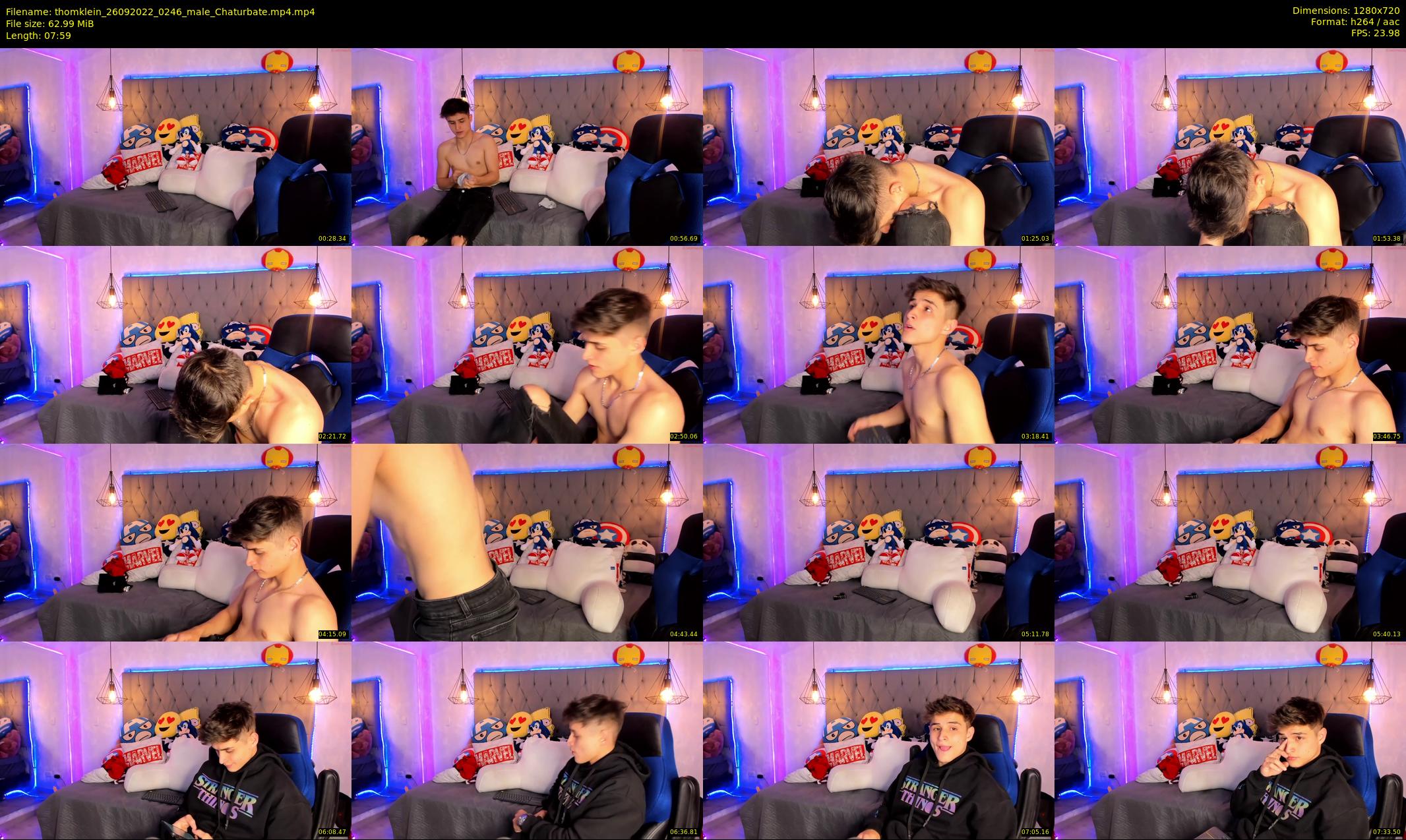 thomklein — 8 minute Chaturbate male cam show recording, 720p, Sep 26, 2022