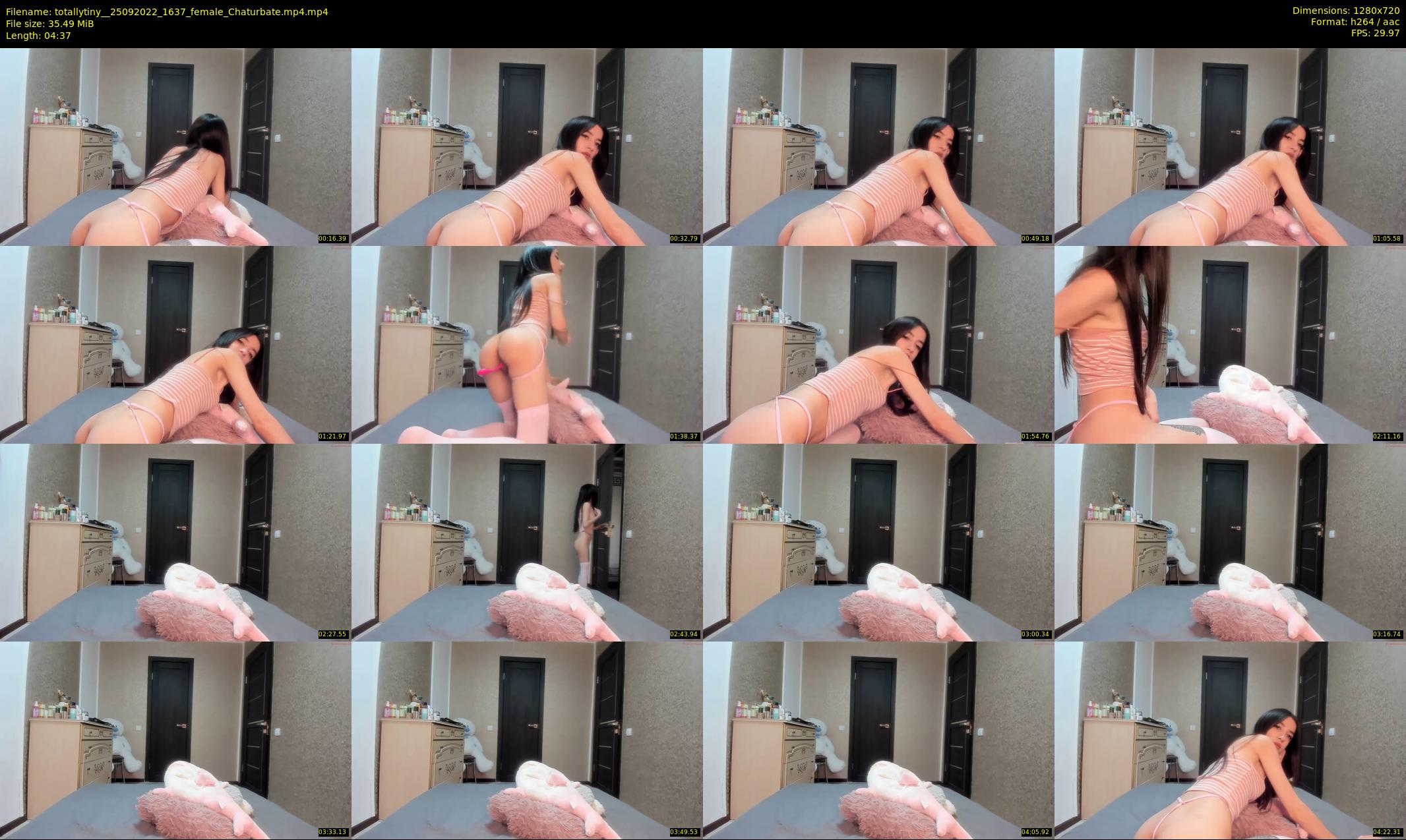 totallytiny_ — 5 minute Chaturbate female cam show recording, 720p, Sep 25, 2022