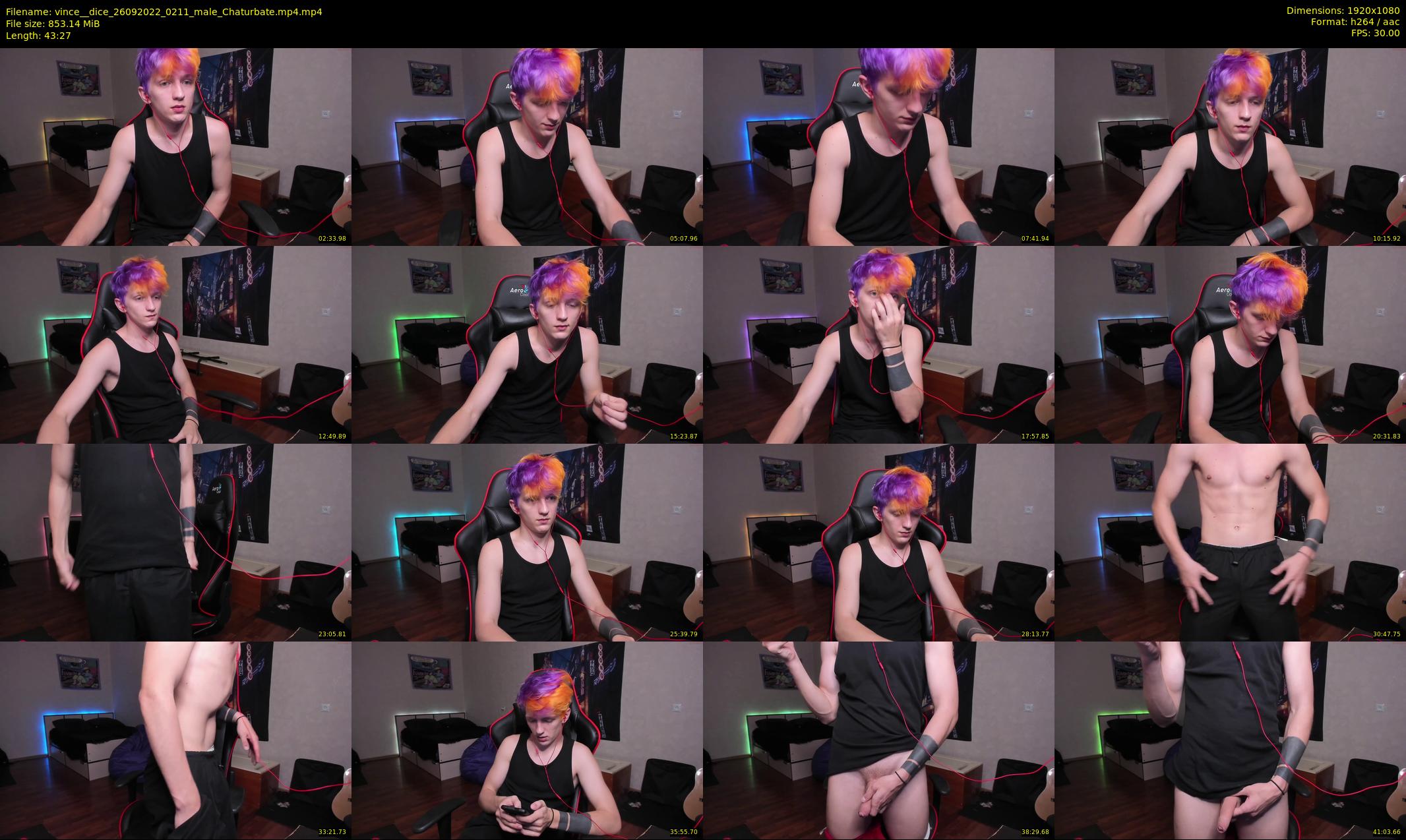vince__dice — 44 minute Chaturbate male cam show recording, 1080p, Sep 26, 2022