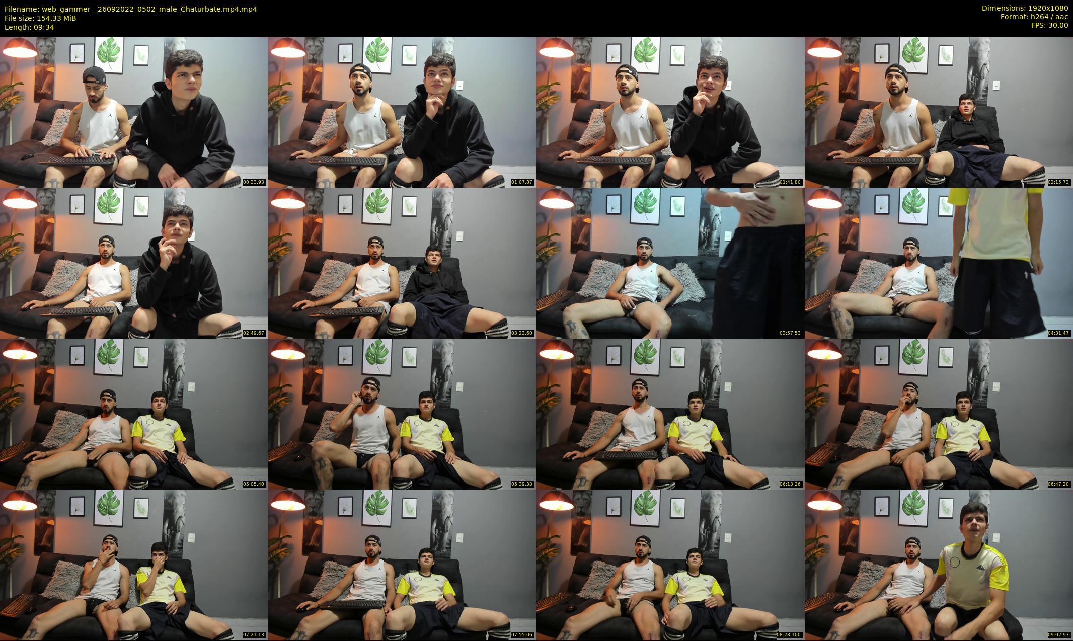web_gammer_ — 10 minute Chaturbate male cam show recording, 1080p, Sep 26, 2022