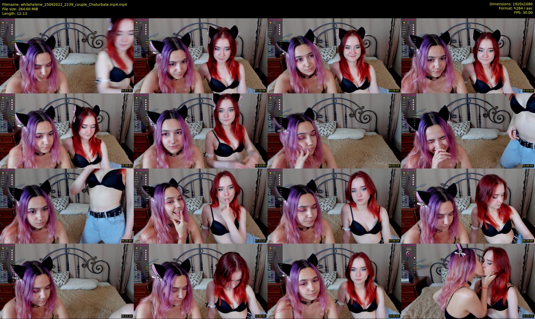 whitehelene — 13 minute Chaturbate female cam show recording, 1080p, Sep 25, 2022