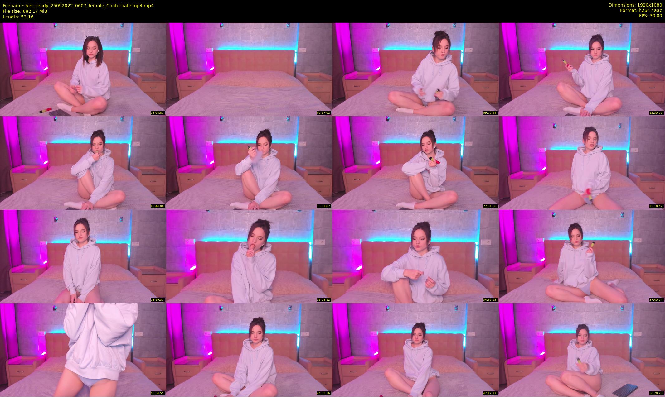 yes_ready — 54 minute Chaturbate female cam show recording, 1080p, Sep 25, 2022