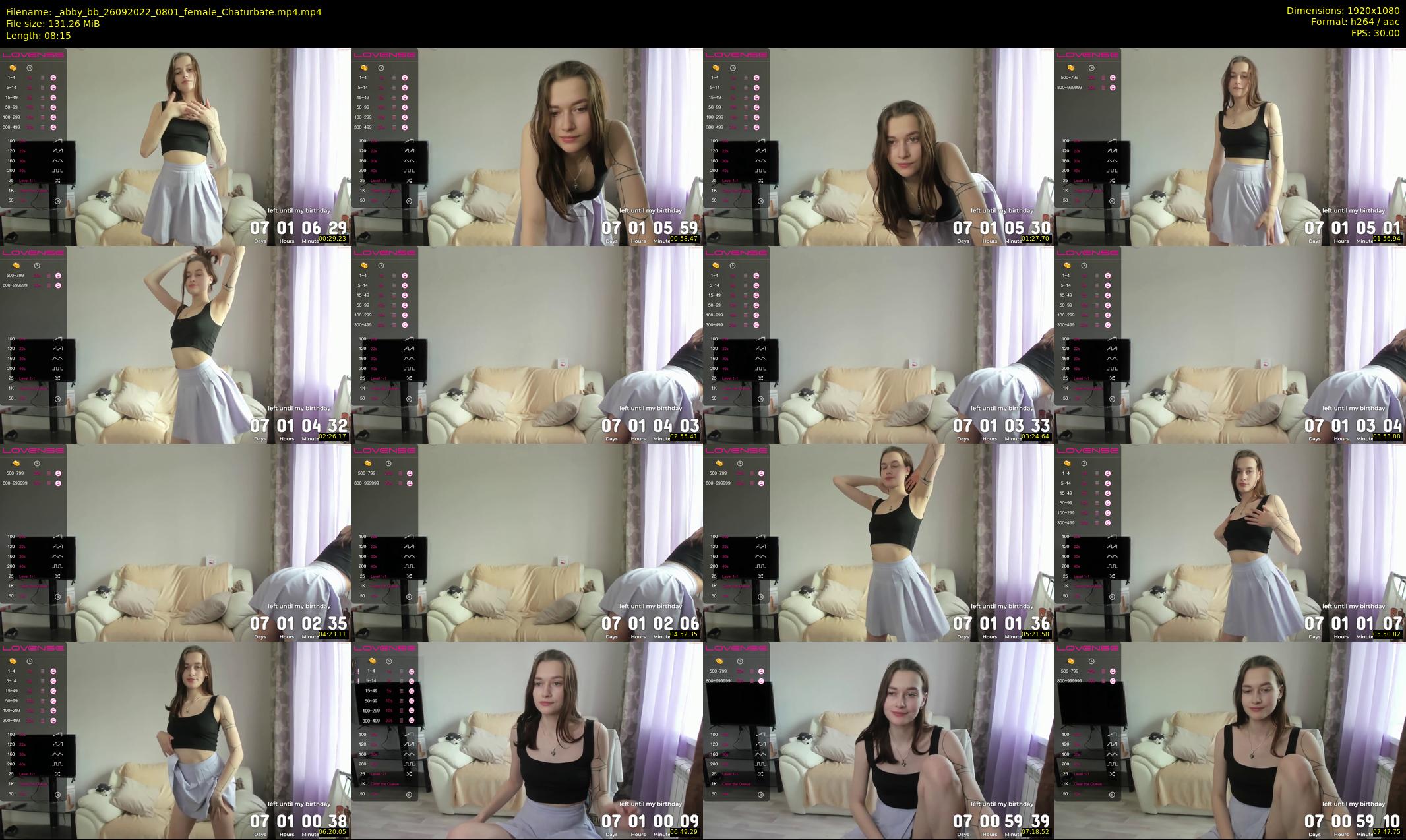_abby_bb — 9 minute Chaturbate female cam show recording, 1080p, Sep 26, 2022