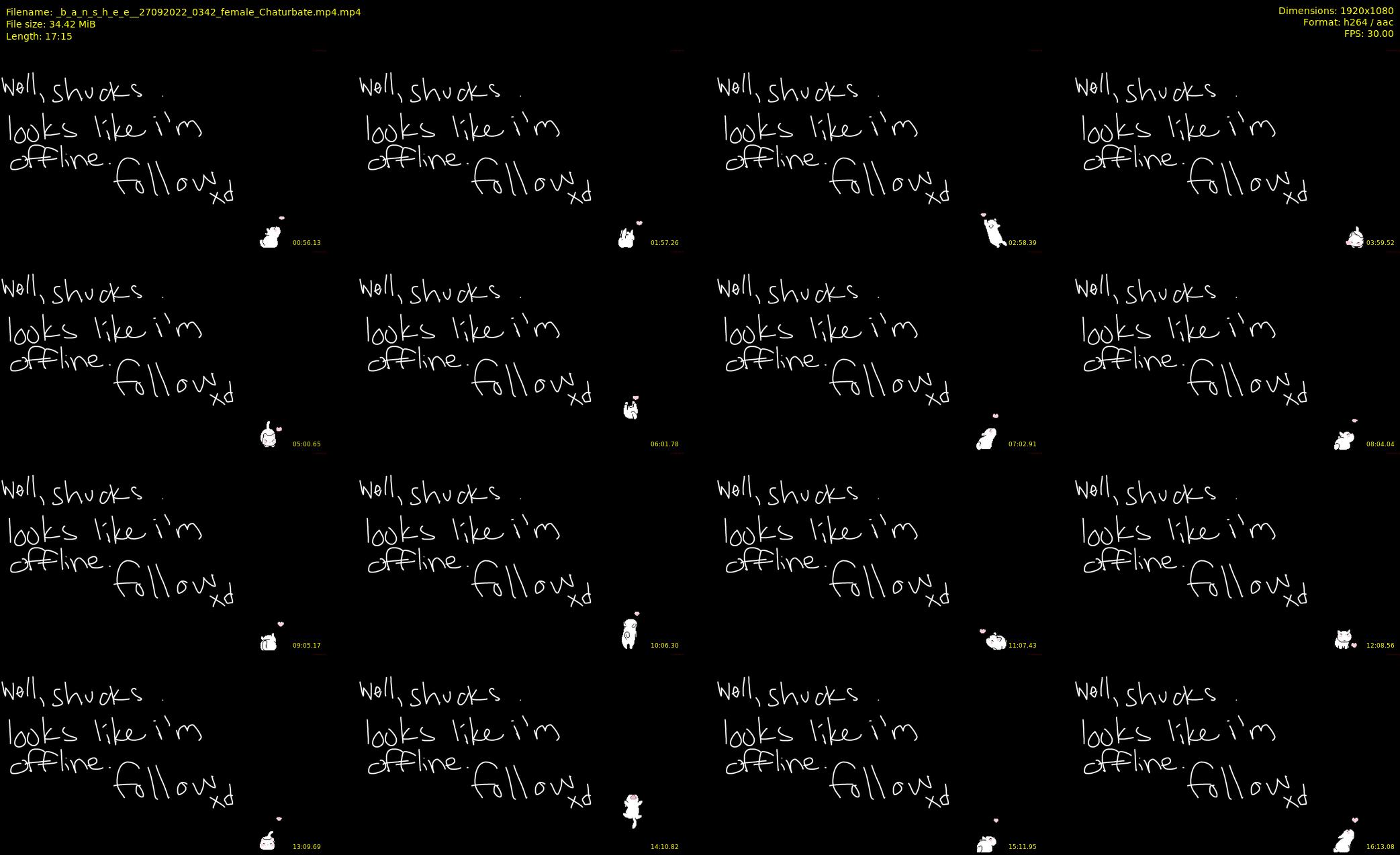 _b_a_n_s_h_e_e_ — 18 minute Chaturbate female cam show recording, 1080p, Sep 27, 2022