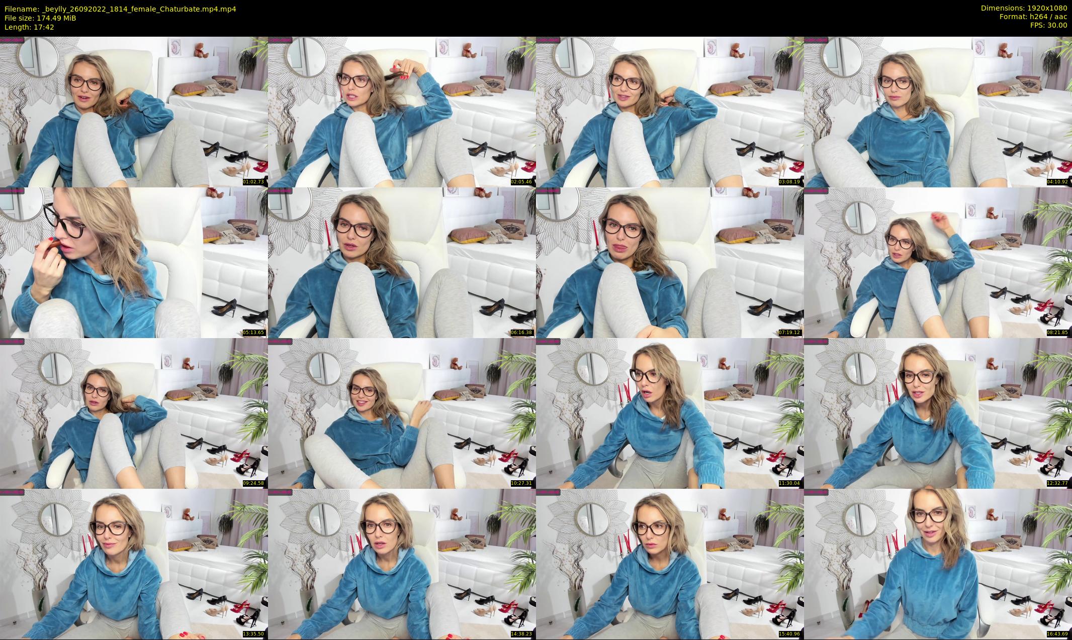 _beylly — 18 minute Chaturbate female cam show recording, 1080p, Sep 26, 2022