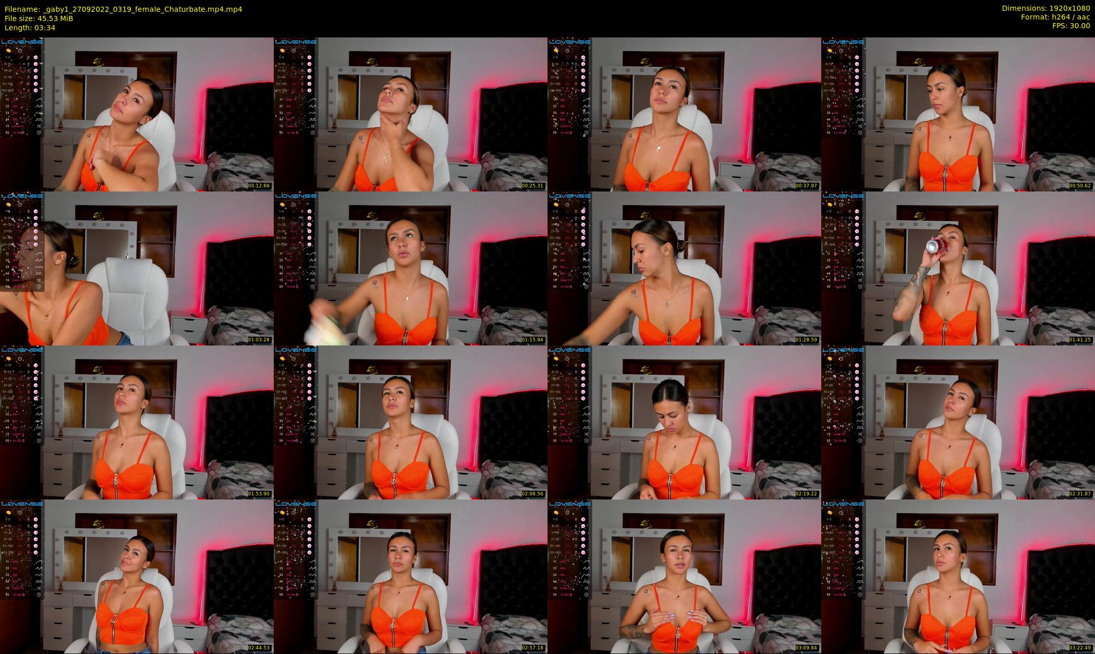 _gaby1 — 4 minute Chaturbate female cam show recording, 1080p, Sep 27, 2022