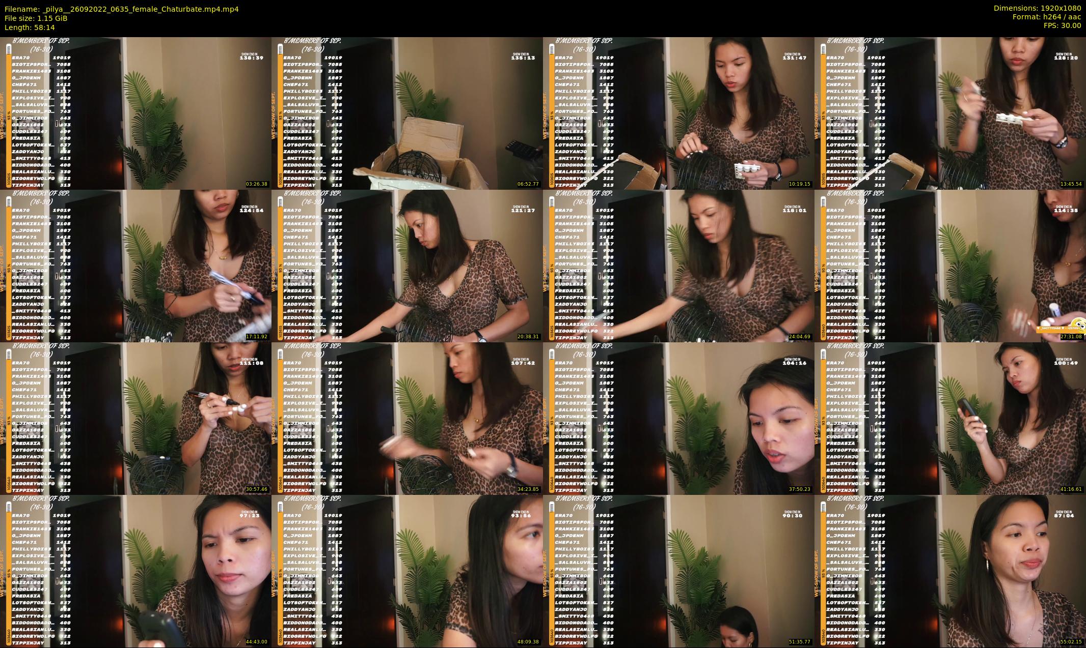 _pilya_ — 59 minute Chaturbate female cam show recording, 1080p, Sep 26, 2022