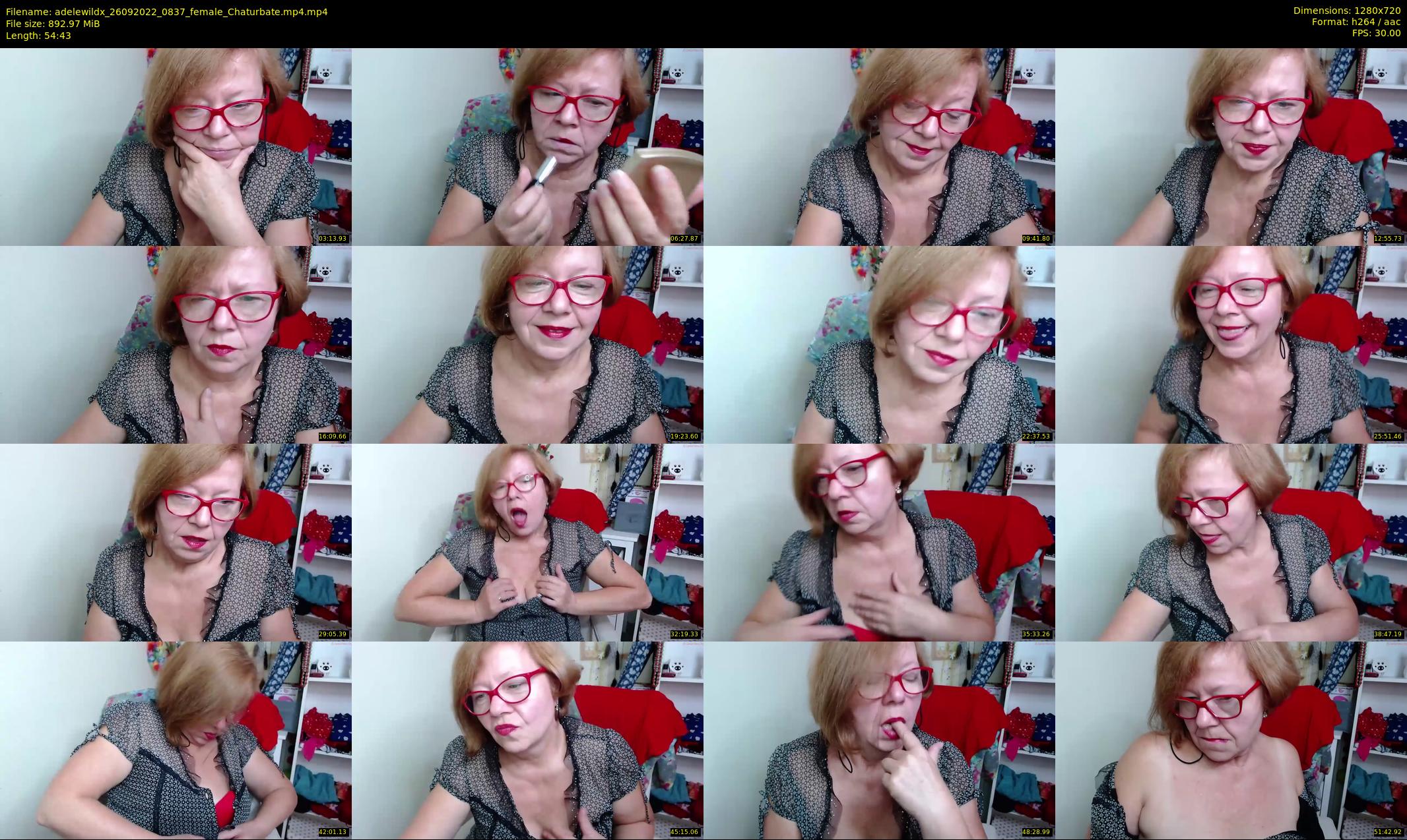 adelewildx — 55 minute Chaturbate female cam show recording, 720p, Sep 26, 2022
