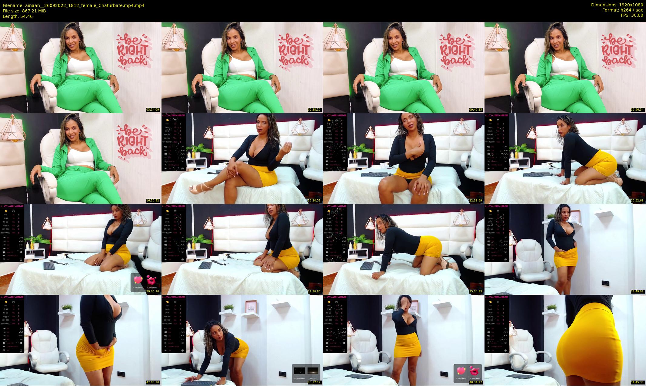 ainaah_ — 55 minute Chaturbate female cam show recording, 1080p, Sep 26, 2022