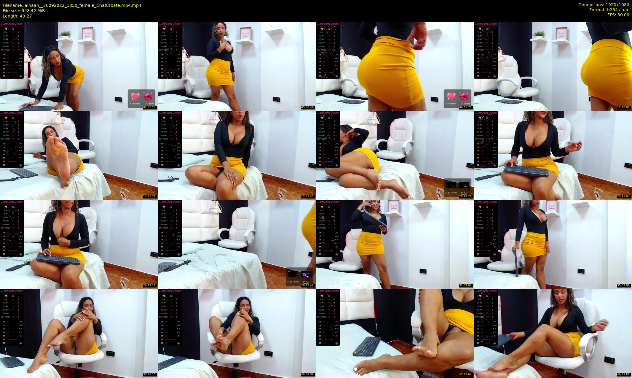 ainaah_ — 50 minute Chaturbate female cam show recording, 1080p, Sep 26, 2022