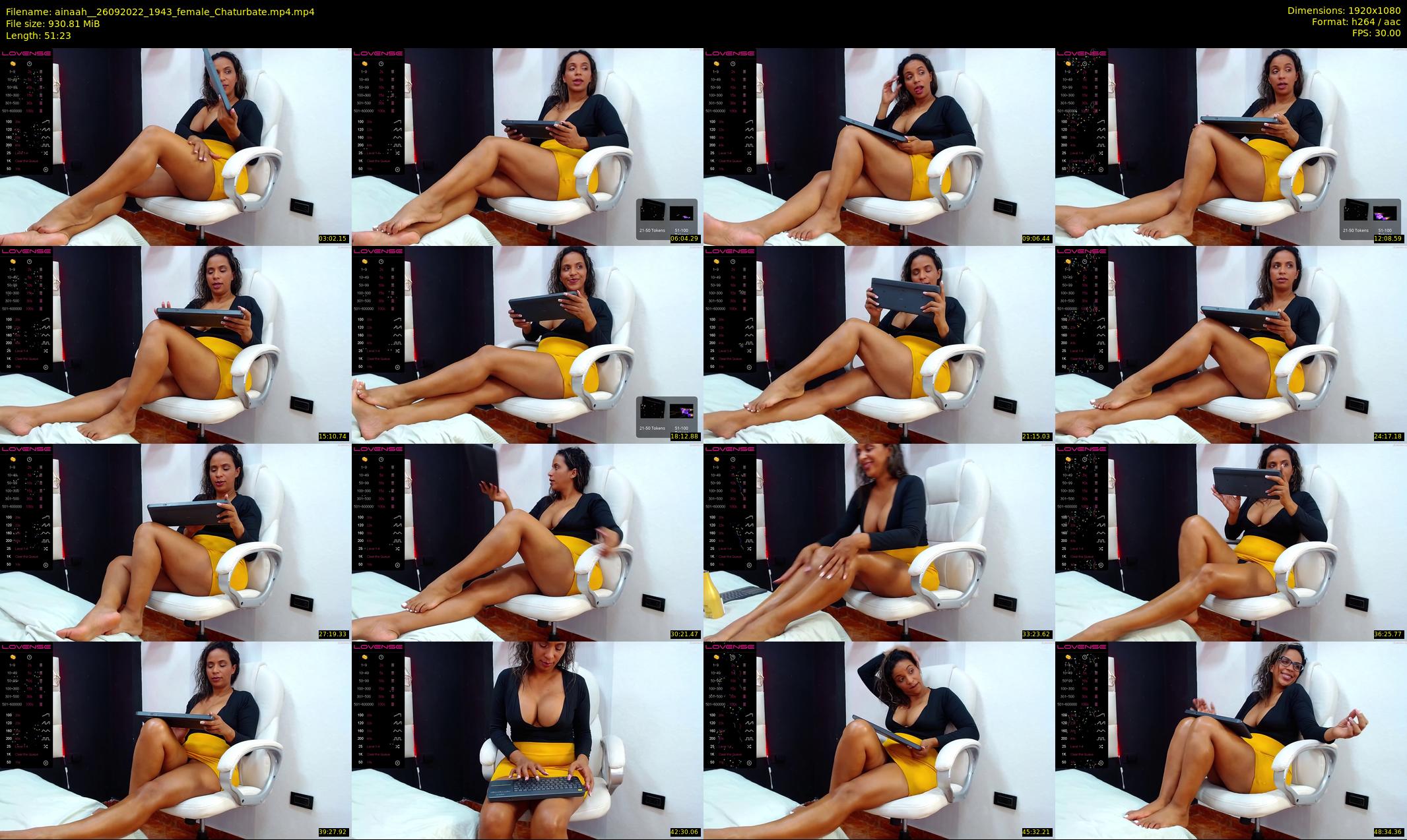 ainaah_ — 52 minute Chaturbate female cam show recording, 1080p, Sep 26, 2022