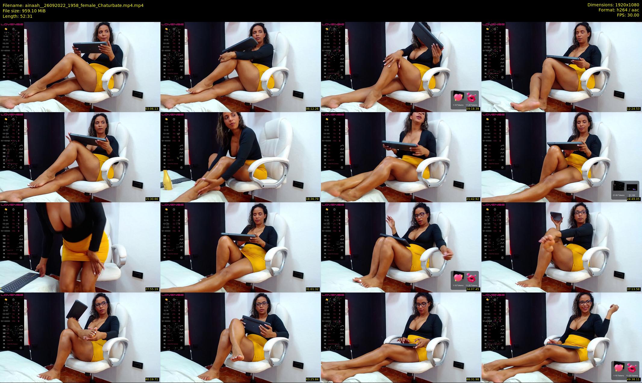 ainaah_ — 53 minute Chaturbate female cam show recording, 1080p, Sep 26, 2022
