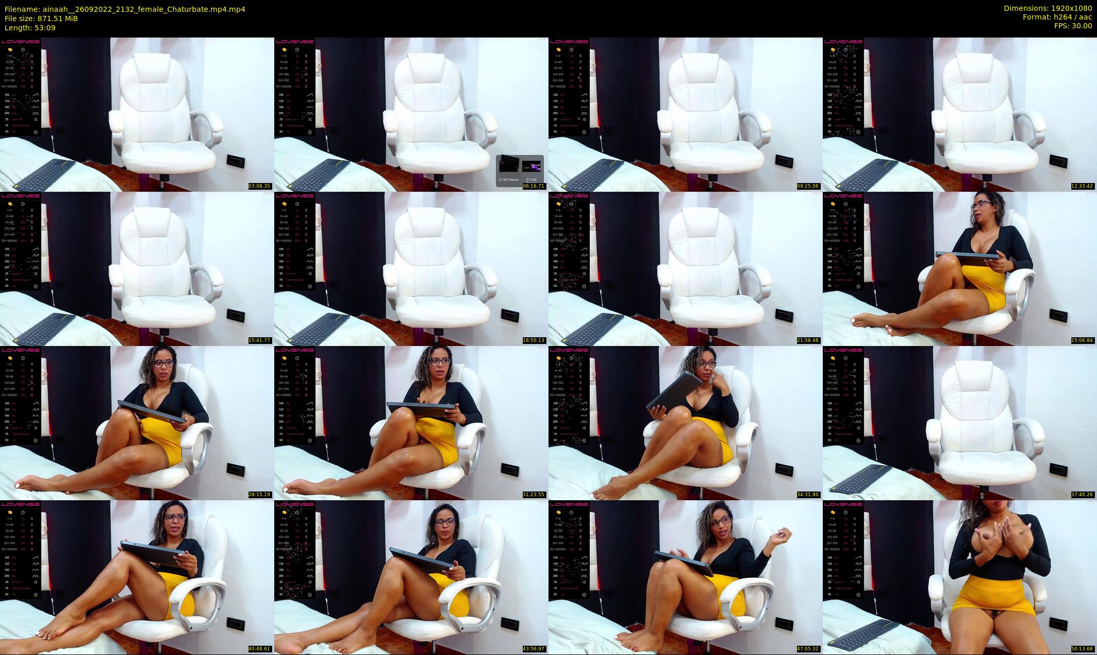 ainaah_ — 54 minute Chaturbate female cam show recording, 1080p, Sep 26, 2022