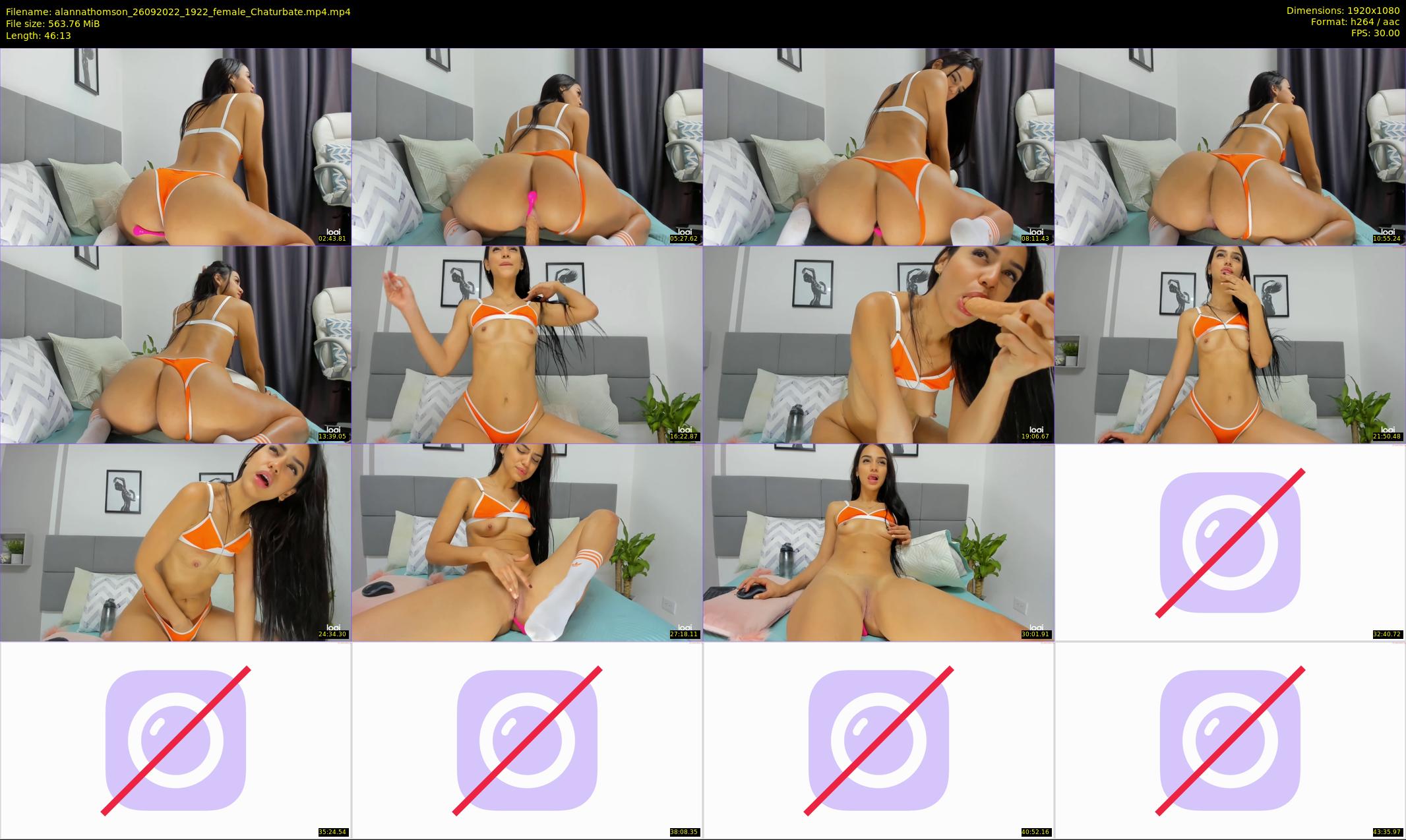 alannathomson — 47 minute Chaturbate female cam show recording, 1080p, Sep 26, 2022