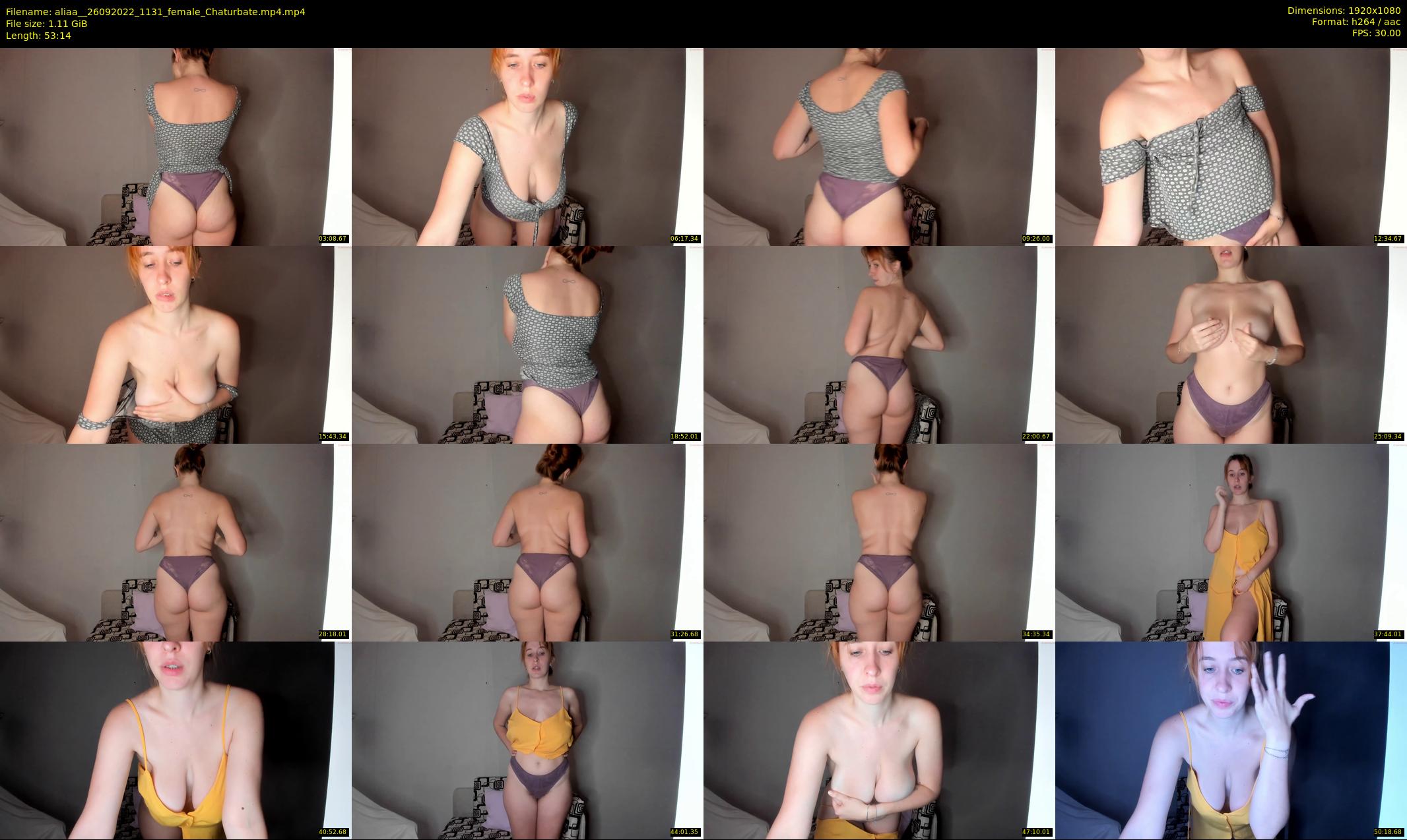 aliaa_ — 54 minute Chaturbate female cam show recording, 1080p, Sep 26, 2022