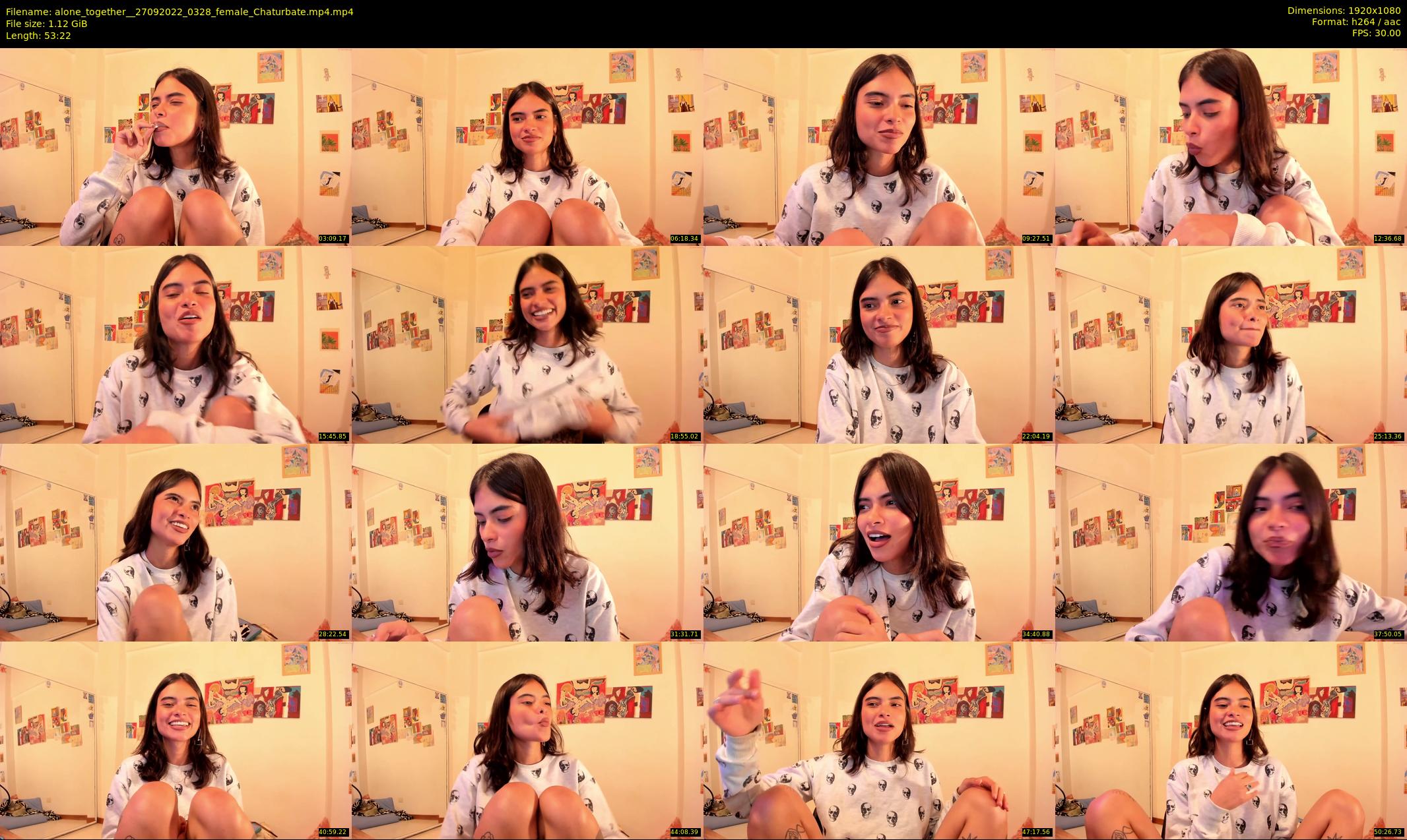 alone_together_ — 54 minute Chaturbate female cam show recording, 1080p, Sep 27, 2022