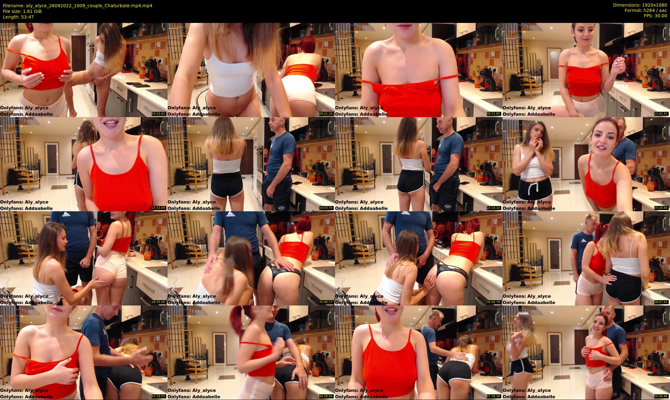 aly_alyce — 54 minute Chaturbate female cam show recording, 1080p, Sep 26, 2022