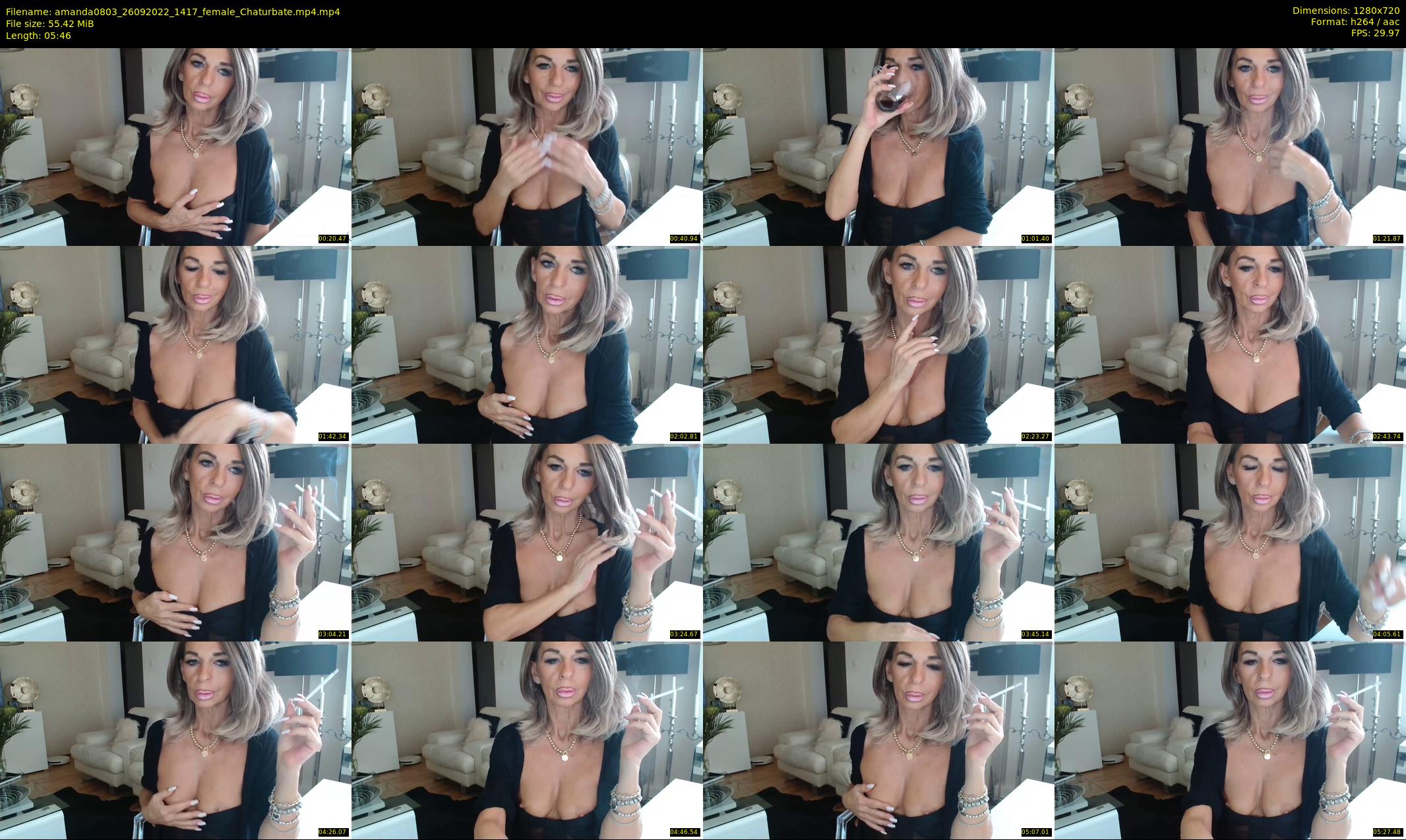 amanda0803 — 6 minute Chaturbate female cam show recording, 720p, Sep 26, 2022