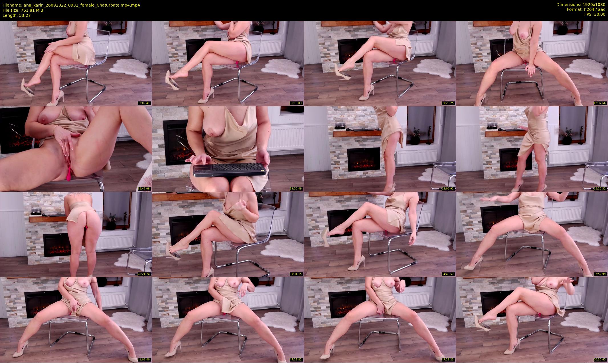 ana_karin — 54 minute Chaturbate female cam show recording, 1080p, Sep 26, 2022