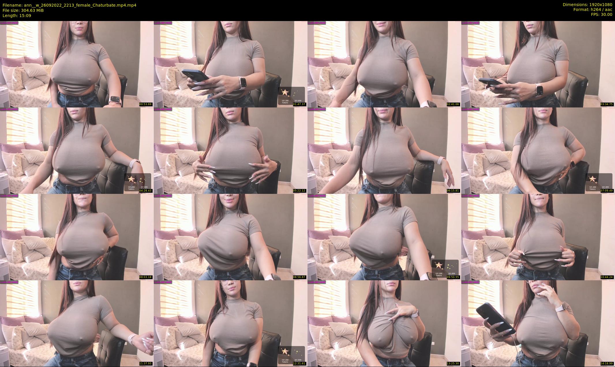 ann__w — 16 minute Chaturbate female cam show recording, 1080p, Sep 26, 2022