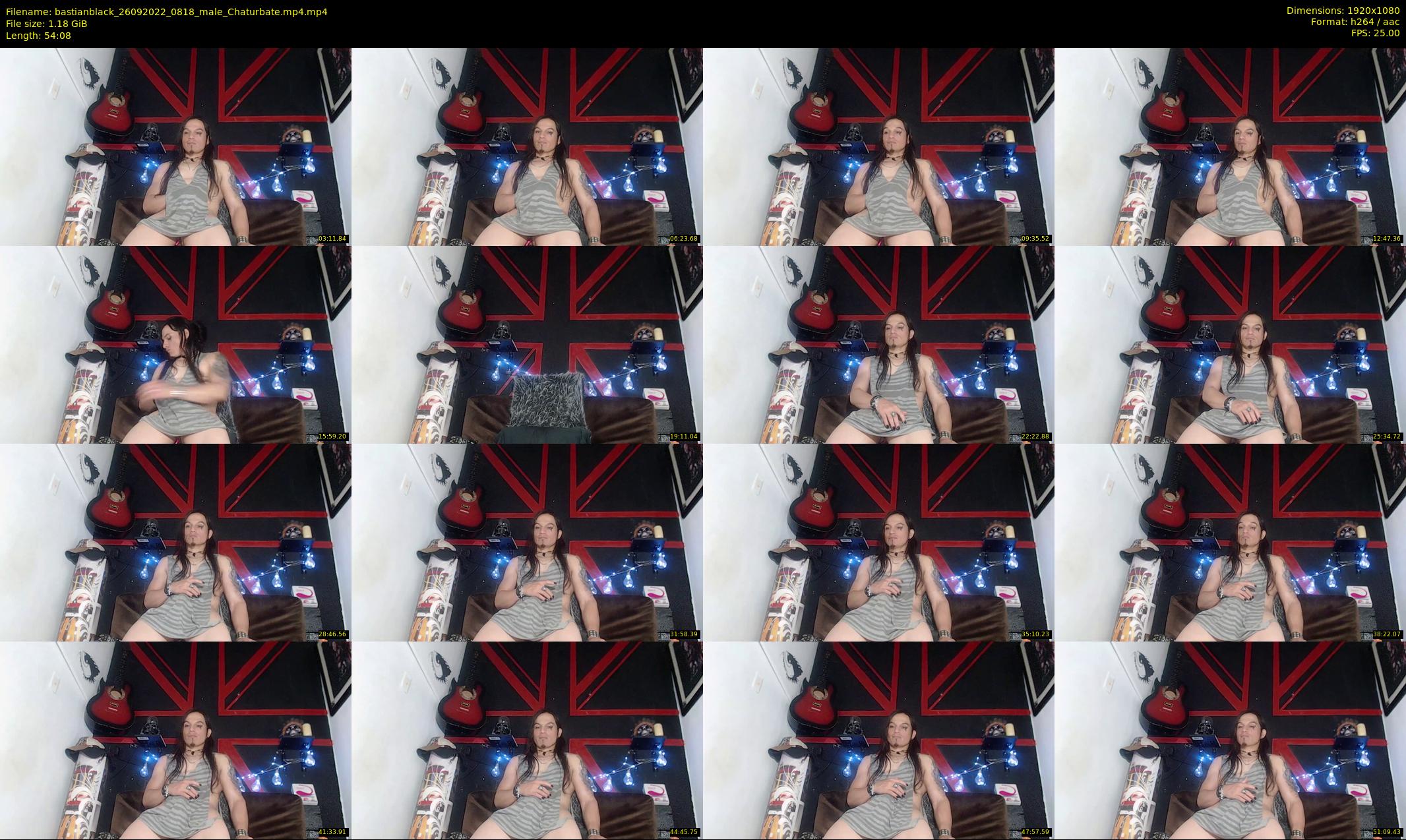 bastianblack — 55 minute Chaturbate male cam show recording, 1080p, Sep 26, 2022