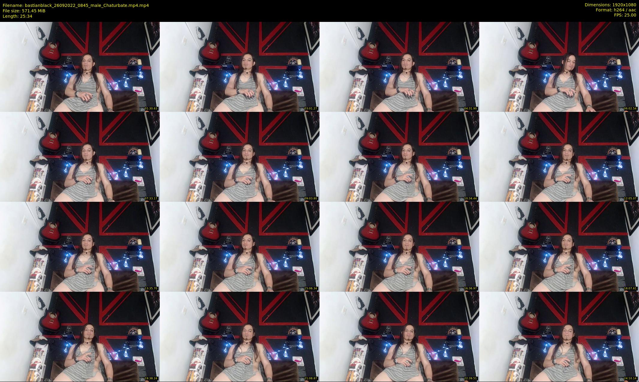bastianblack — 26 minute Chaturbate male cam show recording, 1080p, Sep 26, 2022