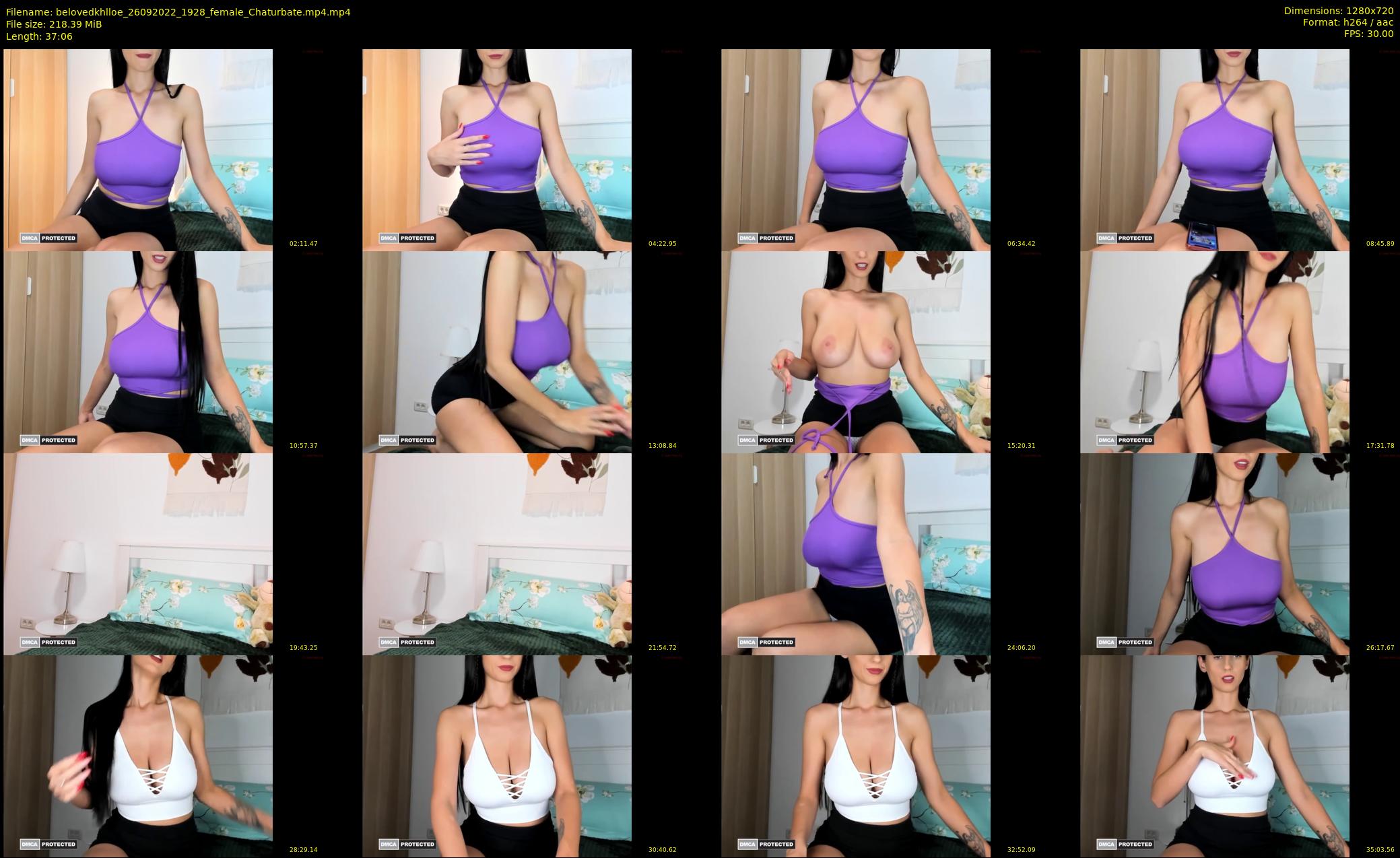 belovedkhlloe — 38 minute Chaturbate female cam show recording, 720p, Sep 26, 2022