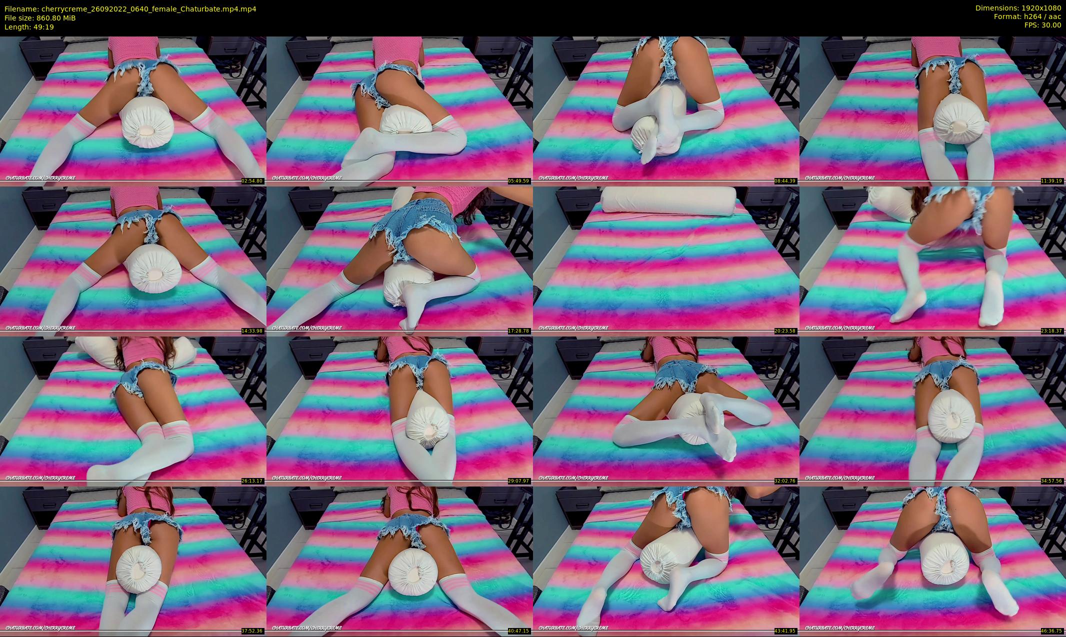 cherrycreme — 50 minute Chaturbate female cam show recording, 1080p, Sep 26, 2022