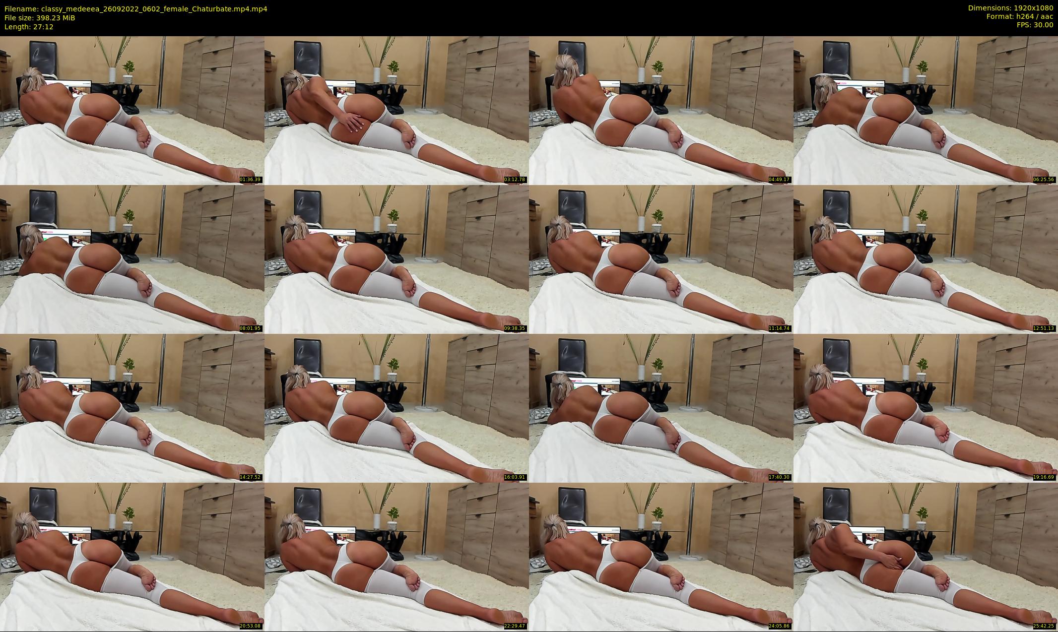 classy_medeeea — 28 minute Chaturbate female cam show recording, 1080p, Sep 26, 2022