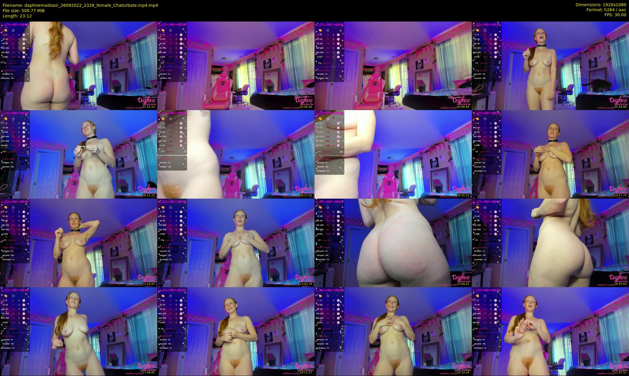 daphnemadison — 24 minute Chaturbate couple cam show recording, 1080p, Sep 26, 2022