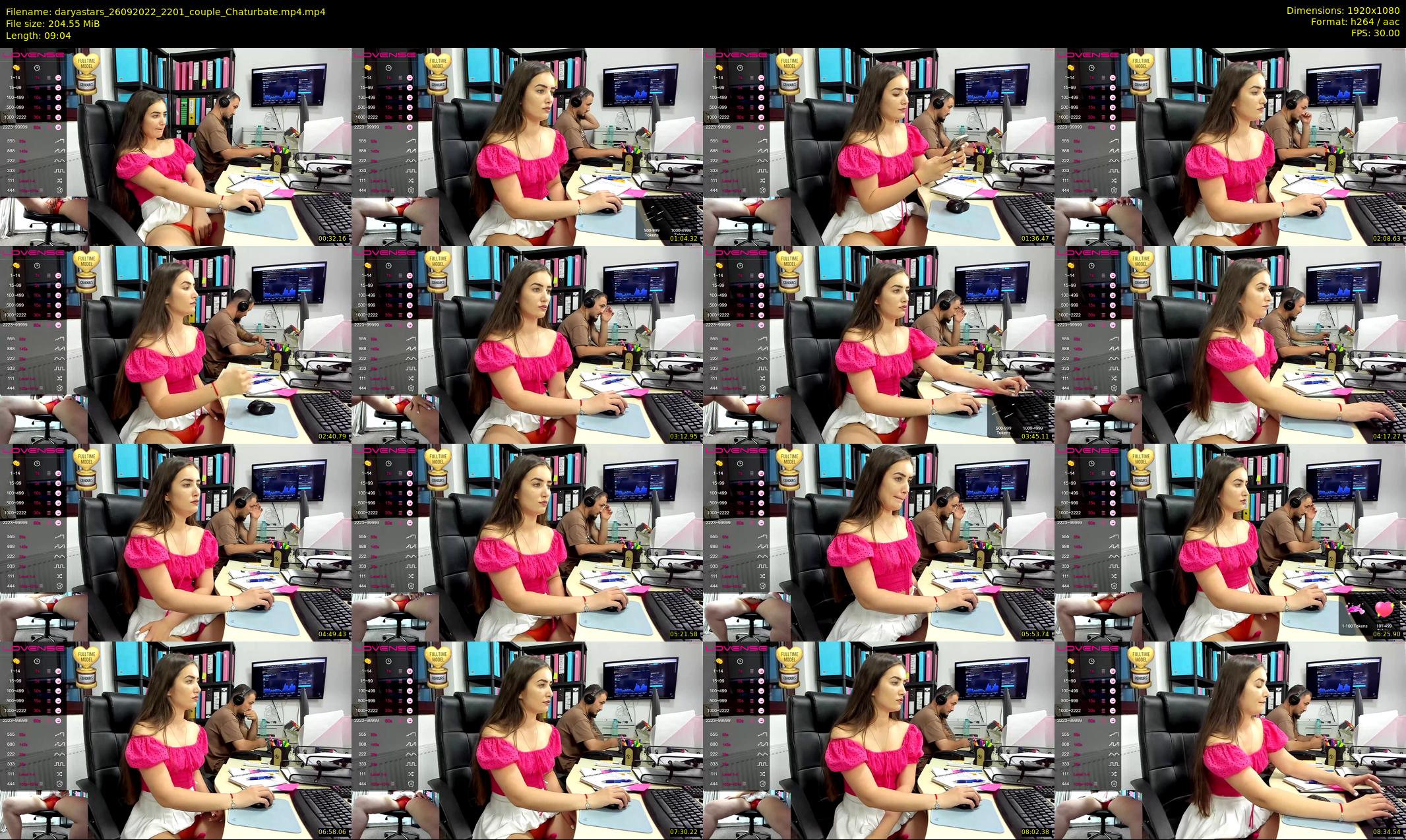 daryastars — 10 minute Chaturbate couple cam show recording, 1080p, Sep 26, 2022