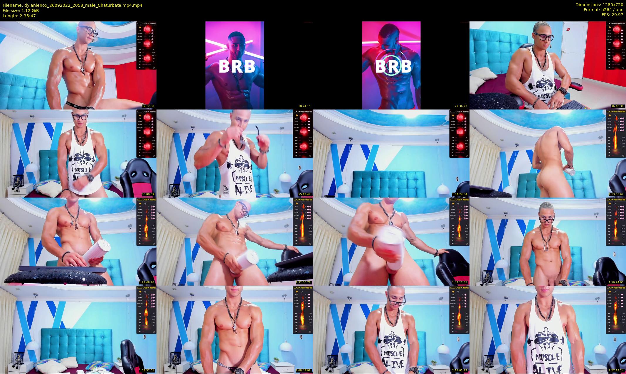 dylanlenox — 156 minute Chaturbate male cam show recording, 720p, Sep 26, 2022