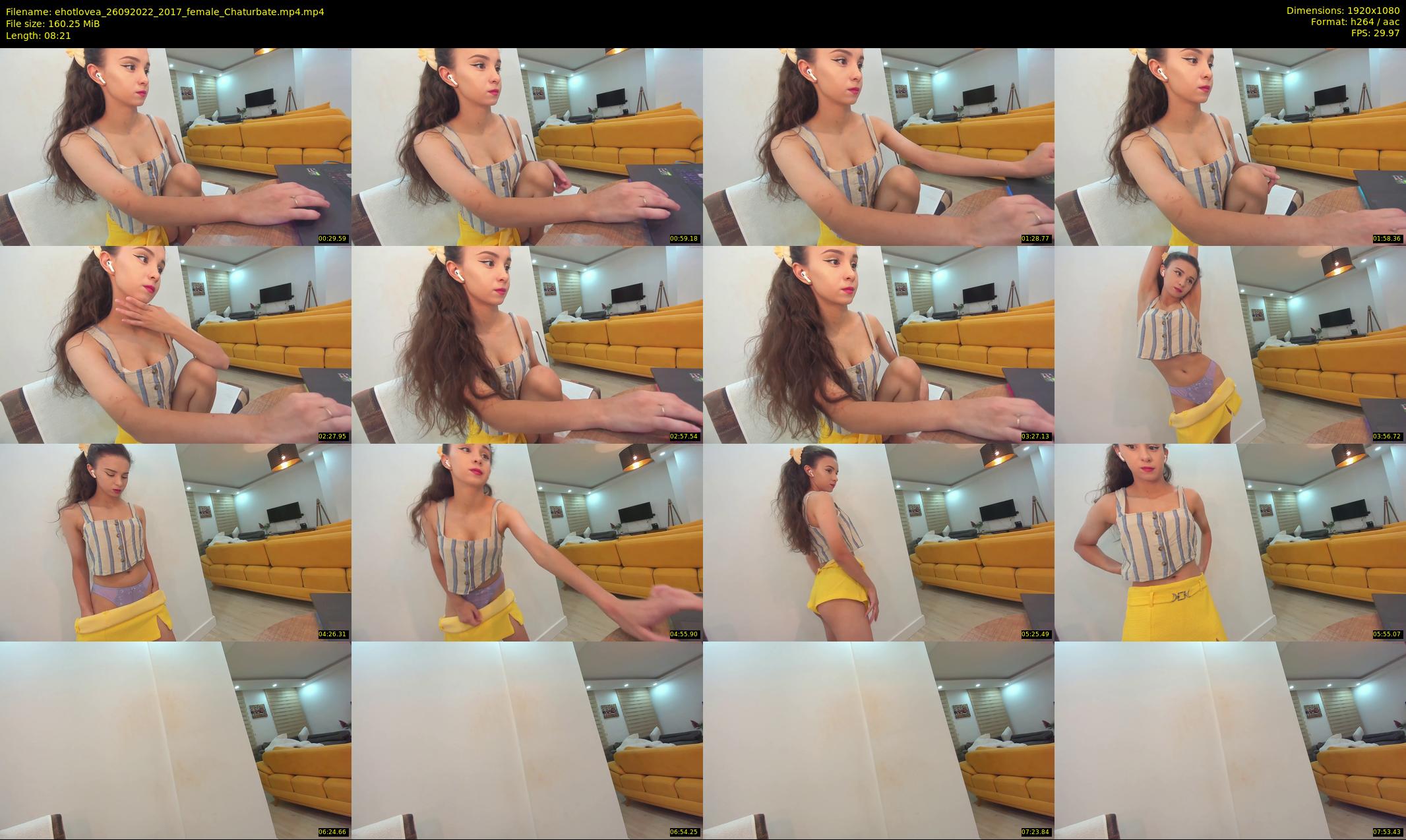 ehotlovea — 9 minute Chaturbate female cam show recording, 1080p, Sep 26, 2022