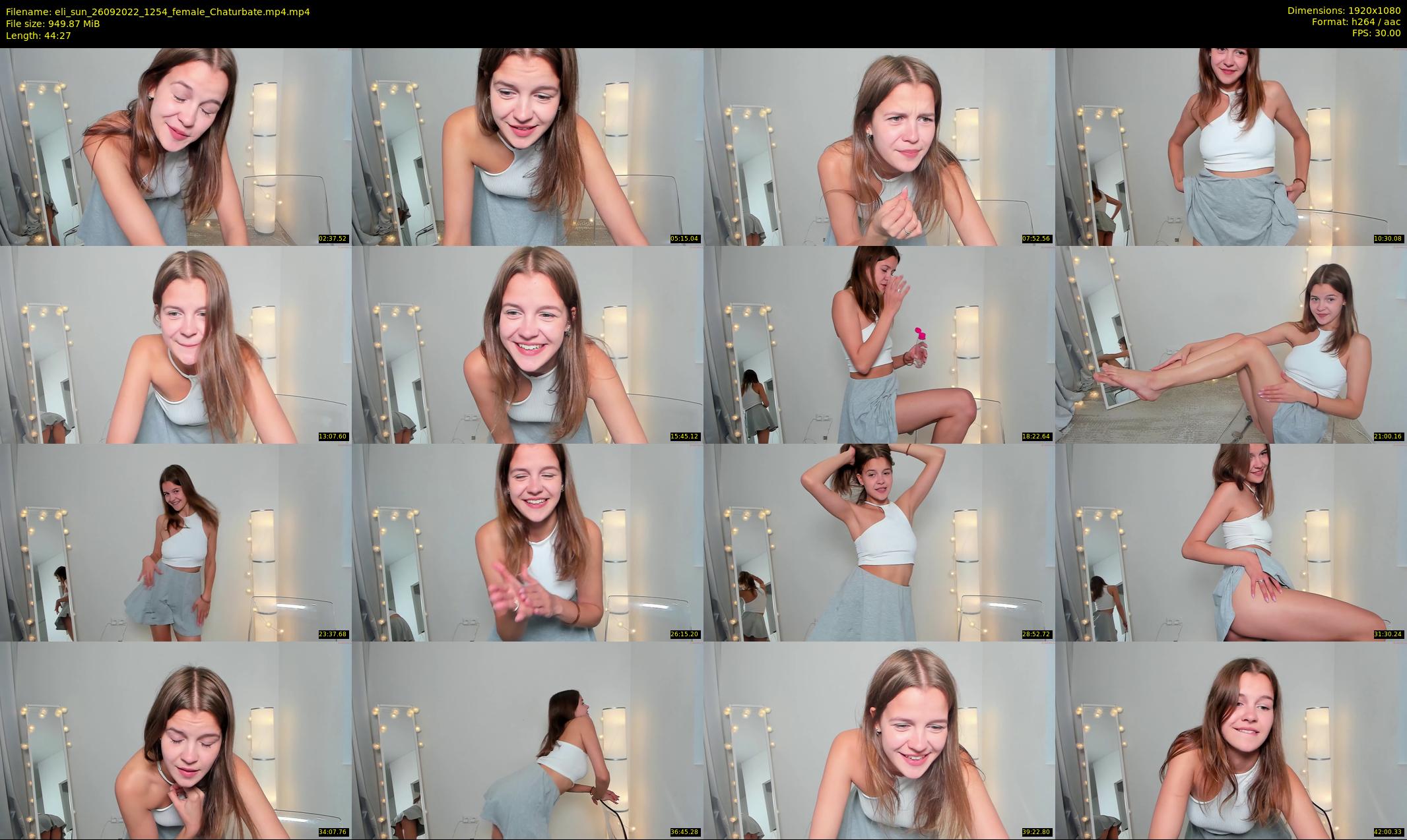 eli_sun — 45 minute Chaturbate female cam show recording, 1080p, Sep 26, 2022